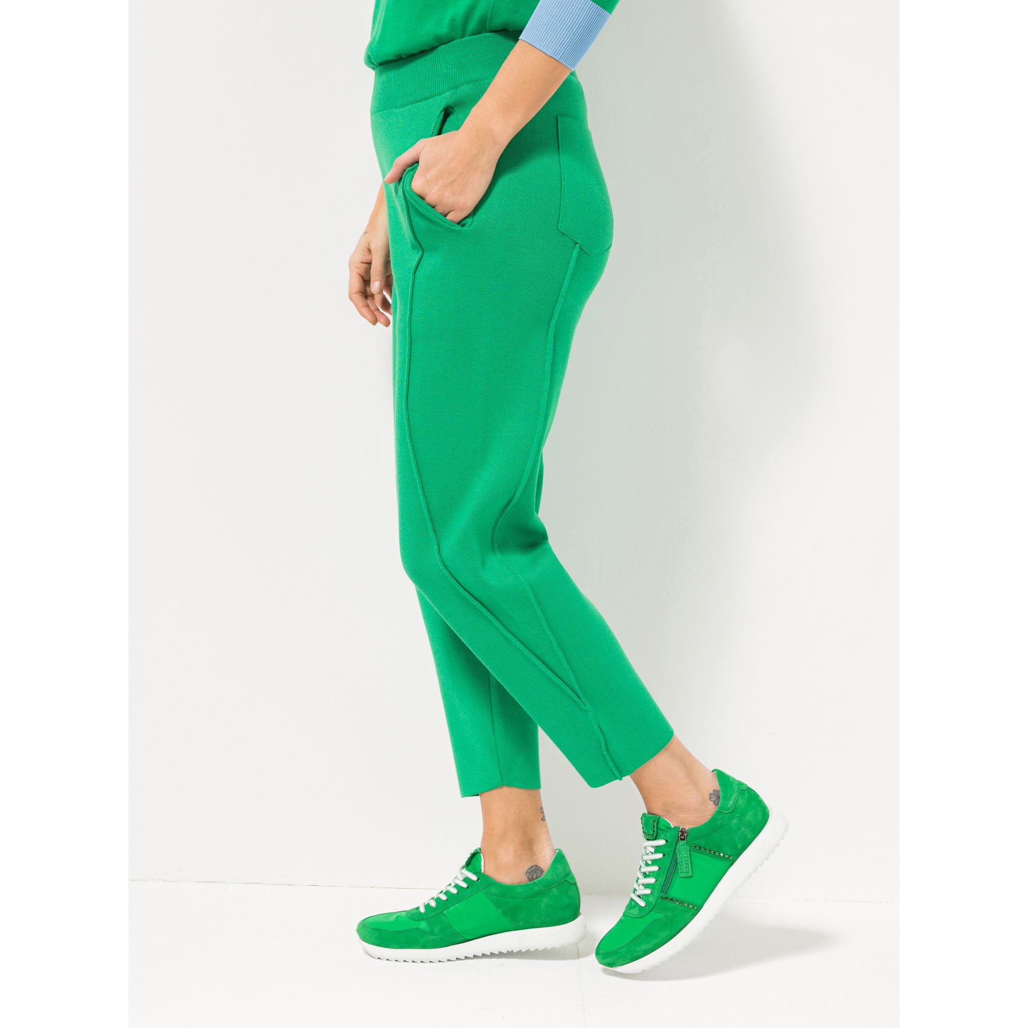 B-Ware STEFFEN SCHRAUT Strickhose, 7/8-Länge Rundumdehnbund konischer Beinverlauf