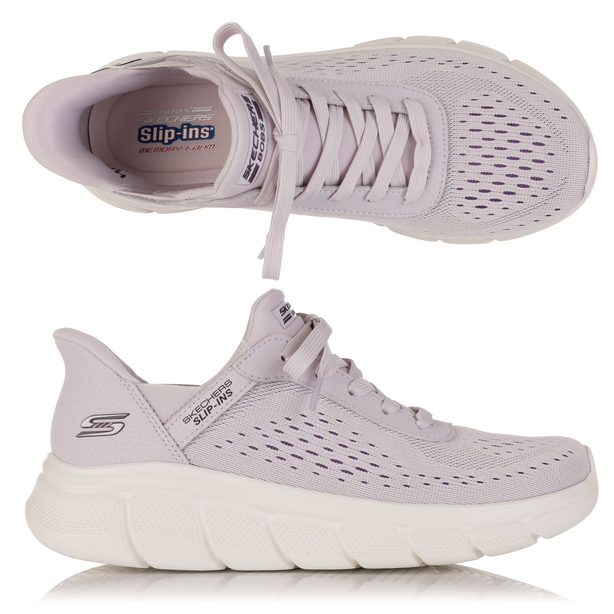 B-Ware SKECHERS Damen-Sneaker BOBS Sport B Flex Mesh