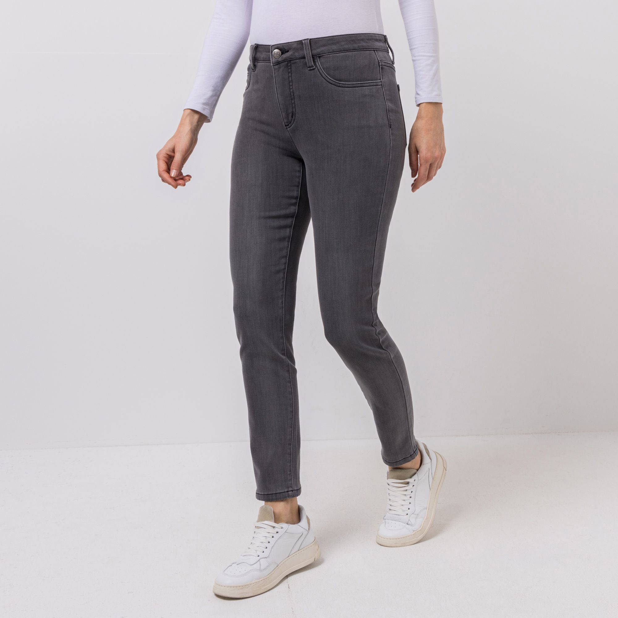 B-Ware VIA MILANO Thermo-Jeans 5-Pocket-Style 1/1-Länge