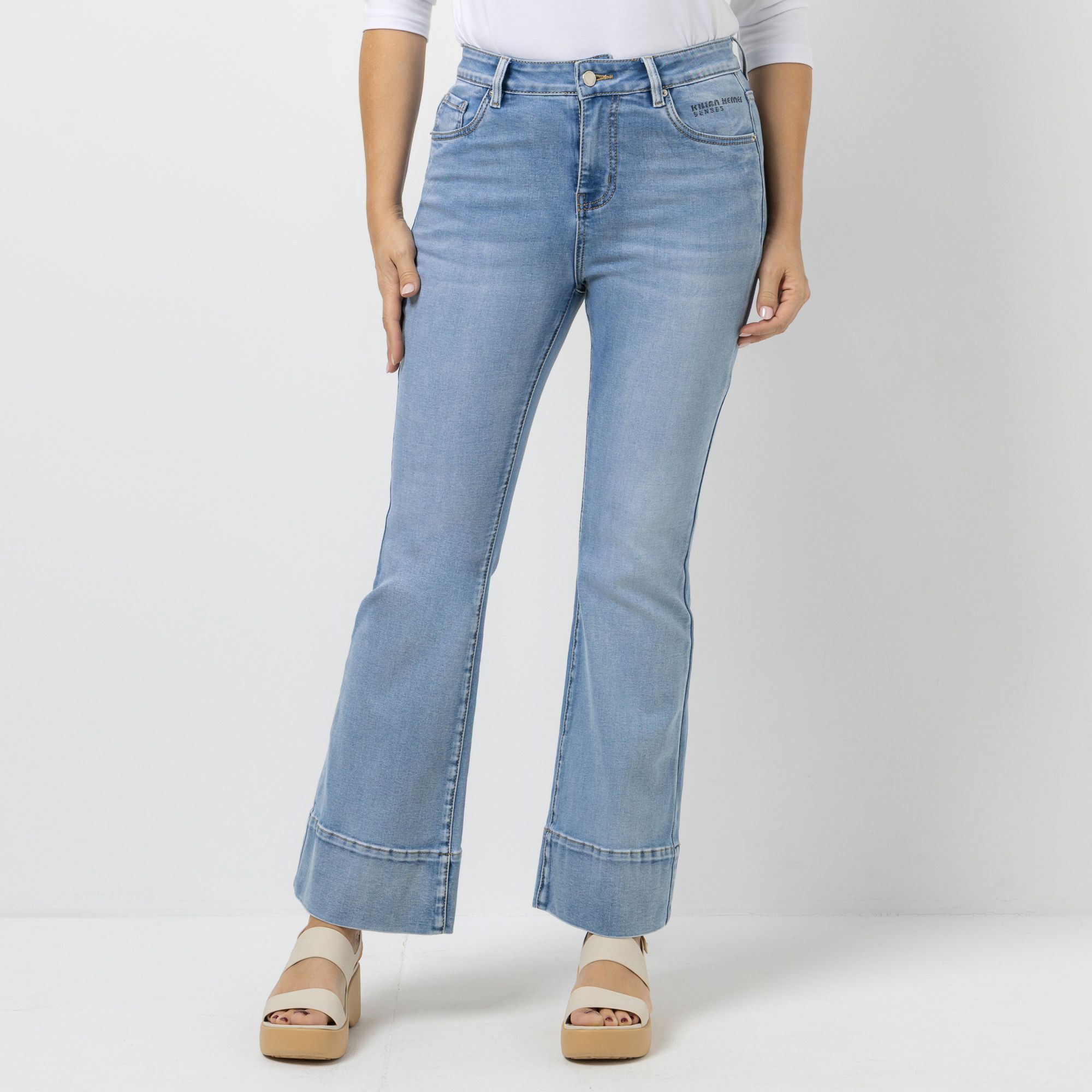 B-Ware KILIAN KERNER SENSES Jeans, 5-Pocket-Style hoher Saumabschluss schmaler Oberschenkel