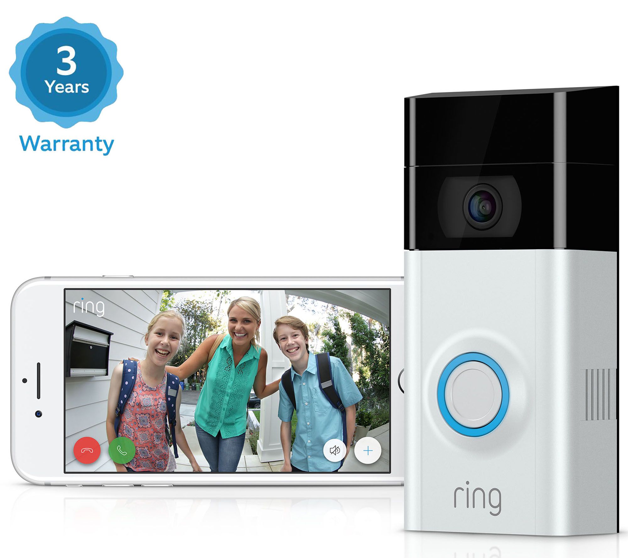 Ring 2 hot sale doorbell qvc