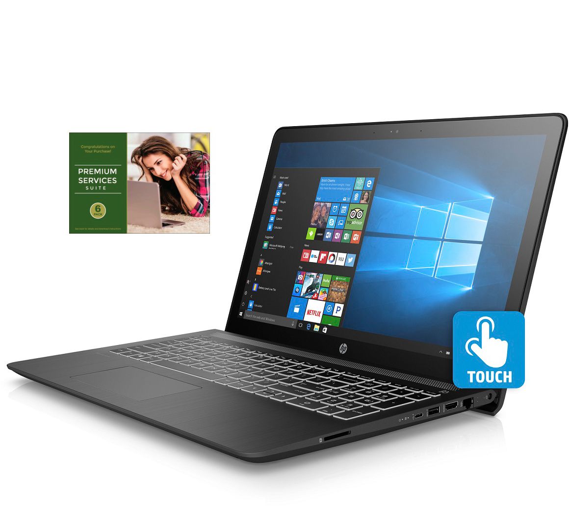 HP Pavilion Power 15.6" Touch Laptop i5, 12GB1TB, GTX 1050