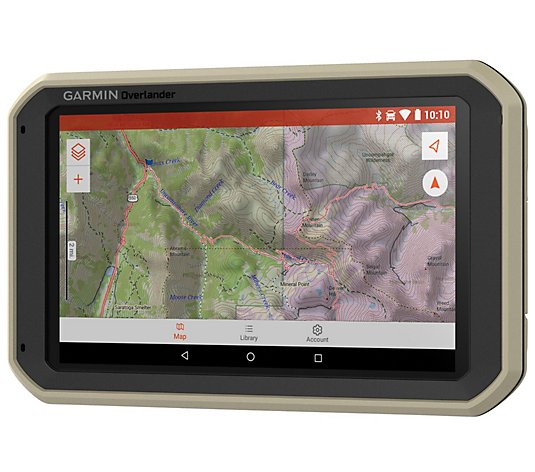 Garmin Overlander 7" Touchscreen All-Terrain GPS Navigator