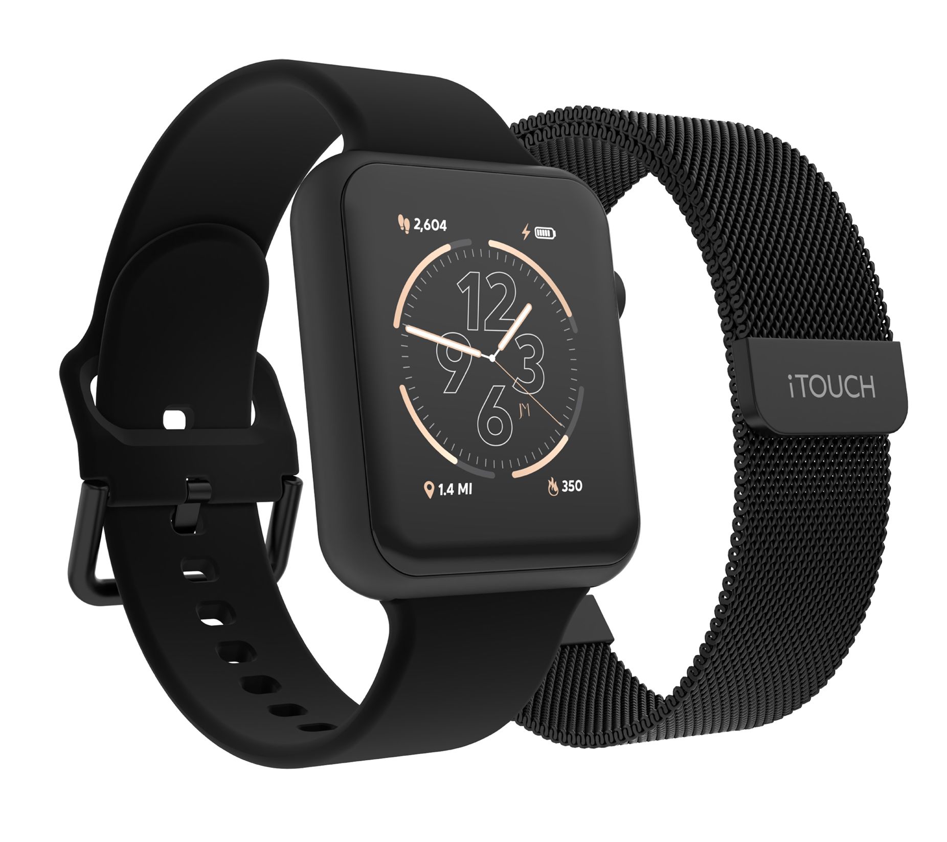 iTOUCH Jillian Michaels Edition Smartwatch Air 4 w/ Mesh Band