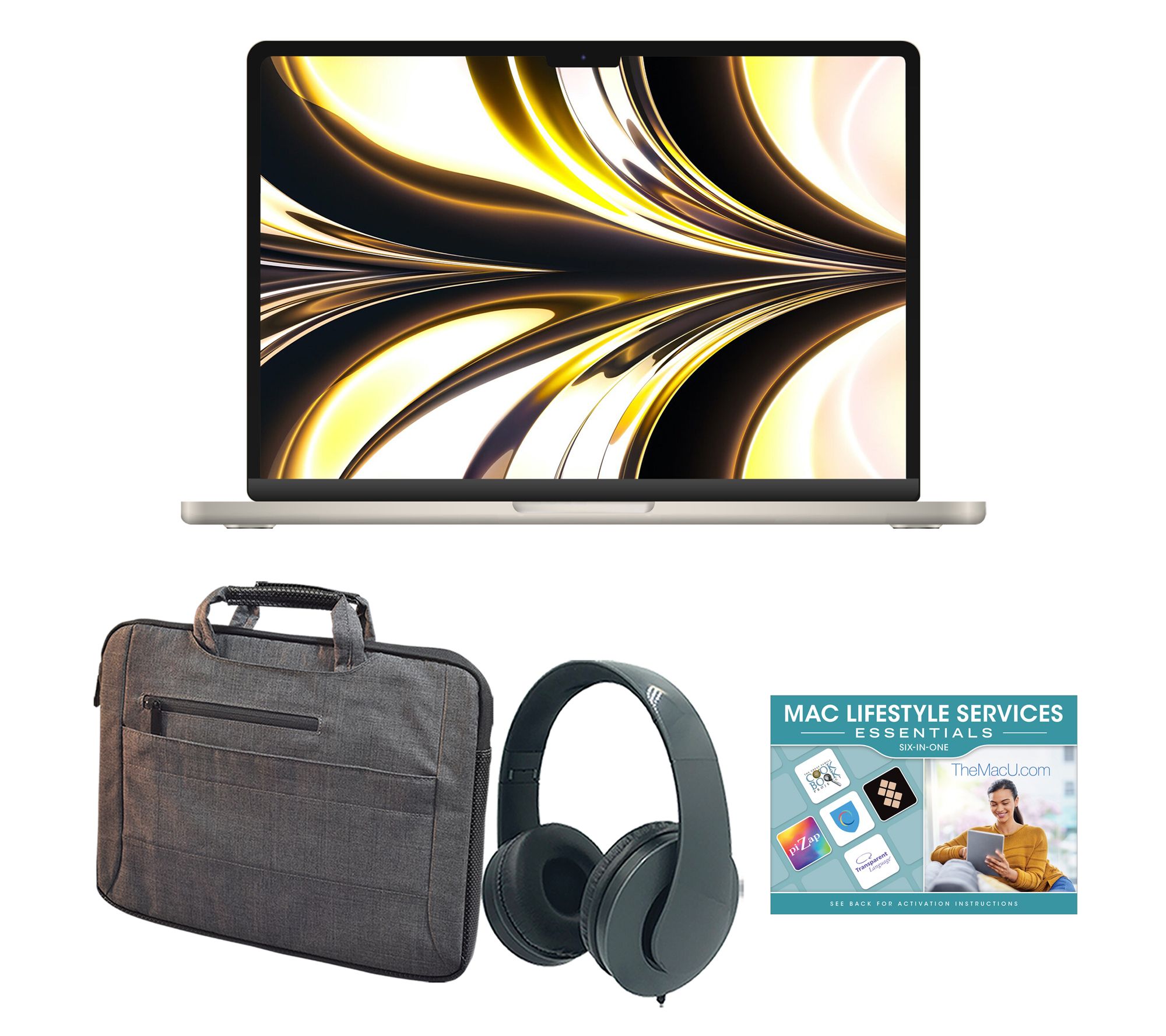Apple Macbook Air 13" M4 10-Core CPU 8-Core 256GB 16GB Bundle