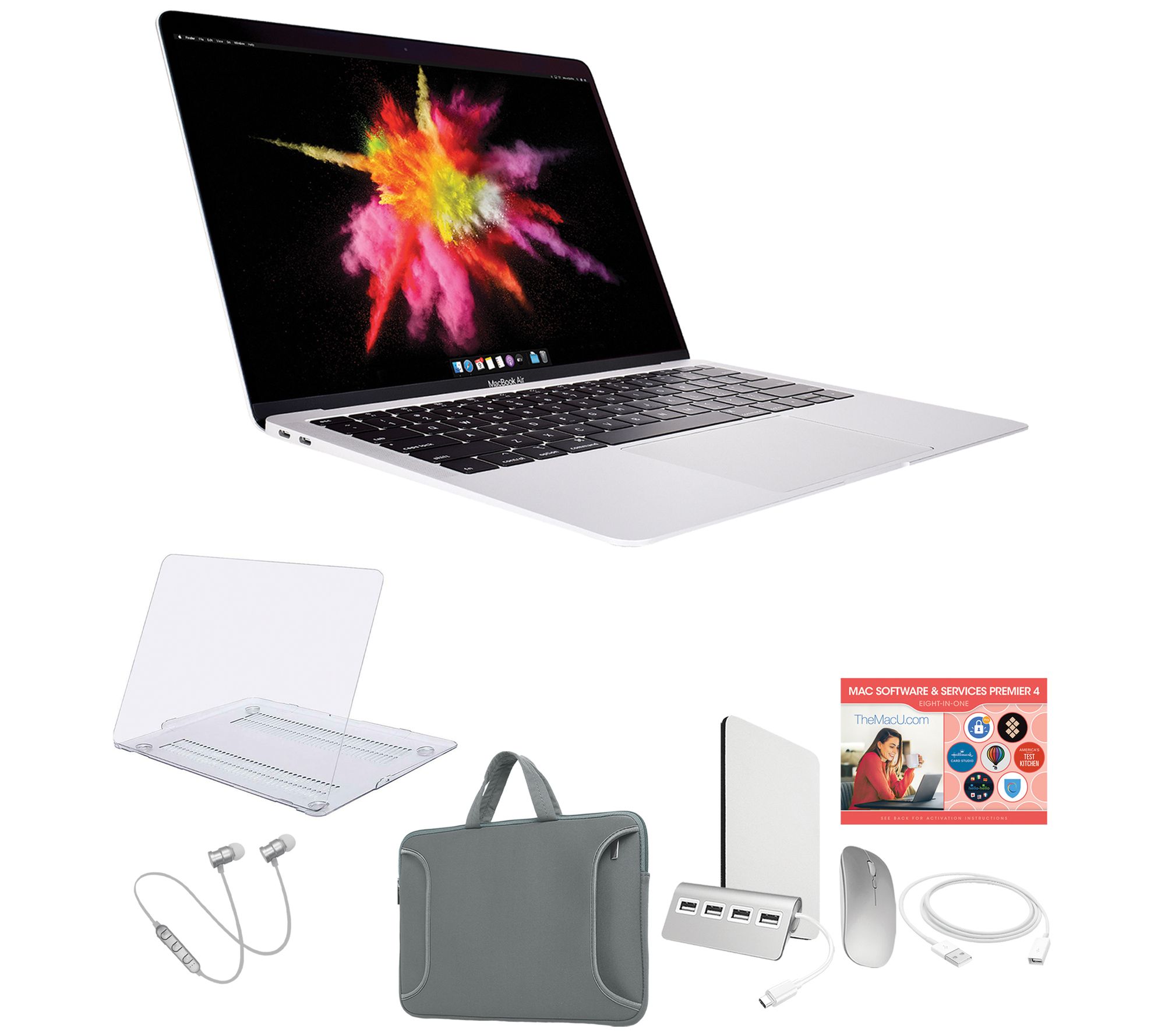  SHWK 12/13 Apple MacBook Air 13" M1 Chip 256GB SSD with Case & More - E240801