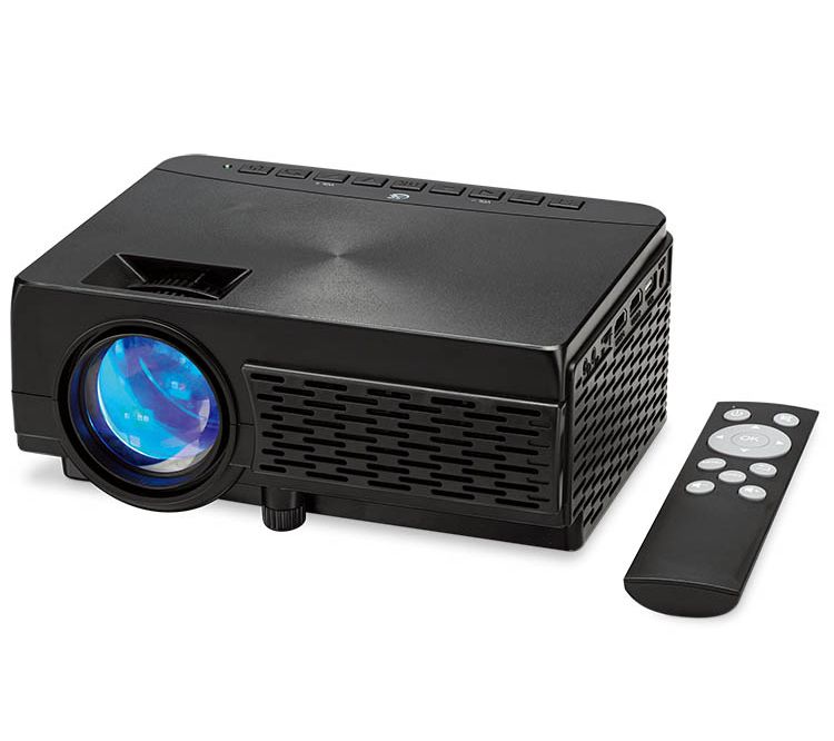GPX 480p Projector with Bluetooth