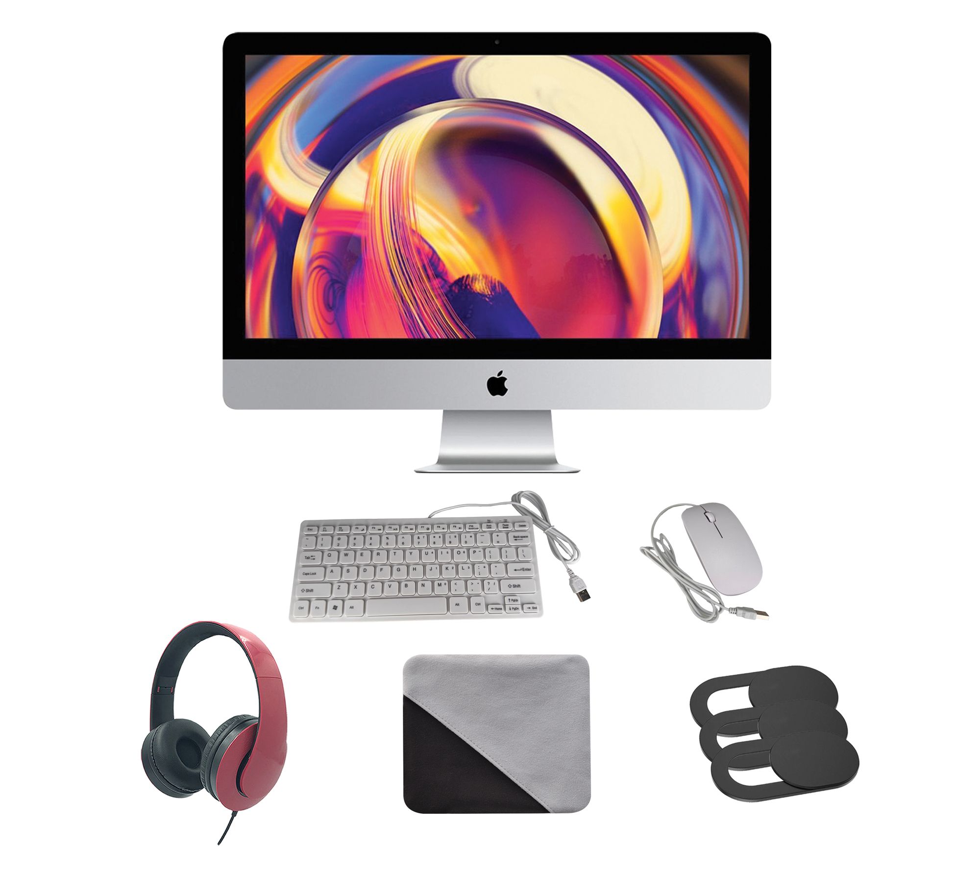 Refurbished Early 2019 Apple iMac 27" 3.0GhHz 256GB Bundle