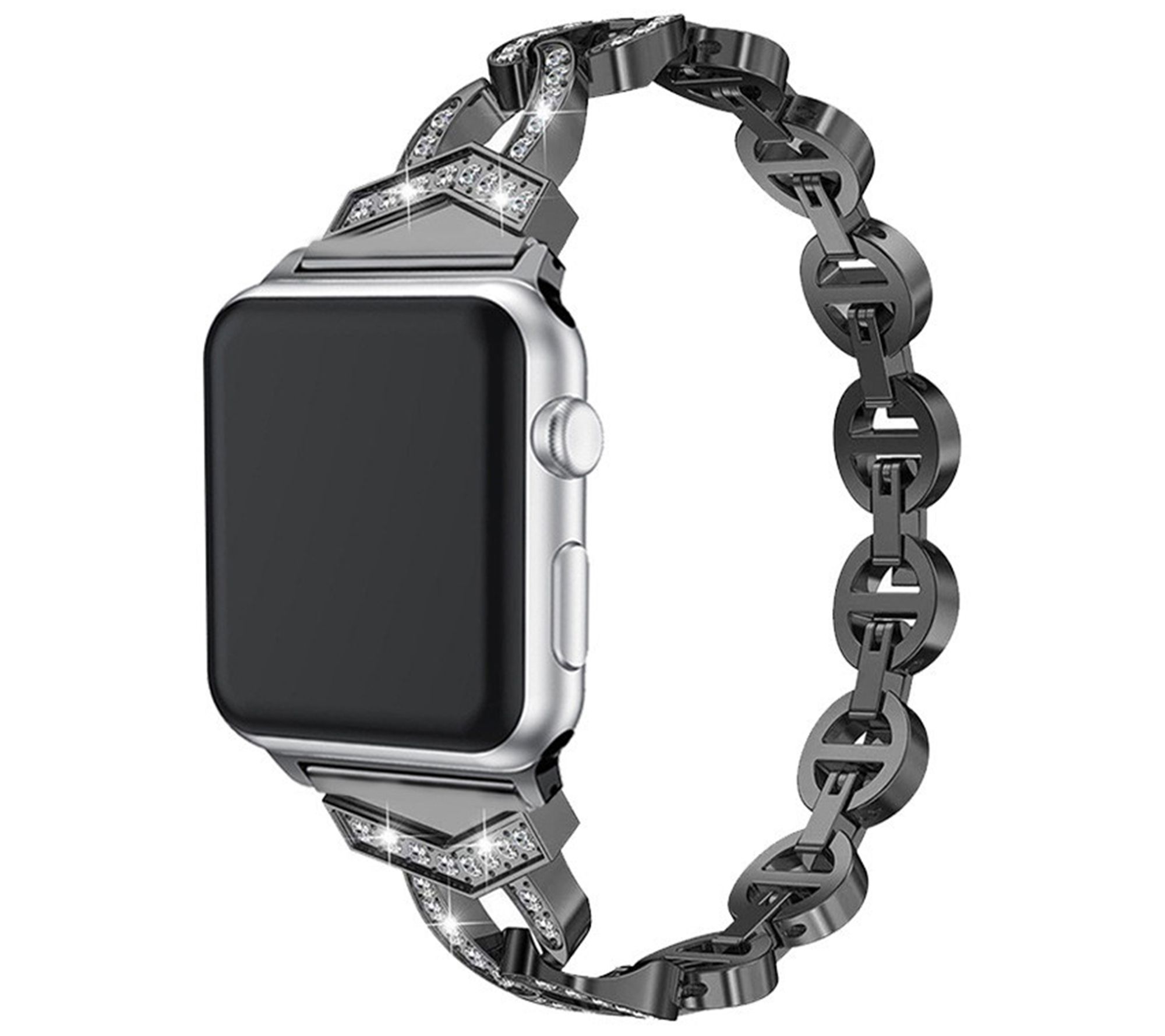 WorryFree Gadgets Apple Watch 38/40/41mm Rhines tone Metal Ban