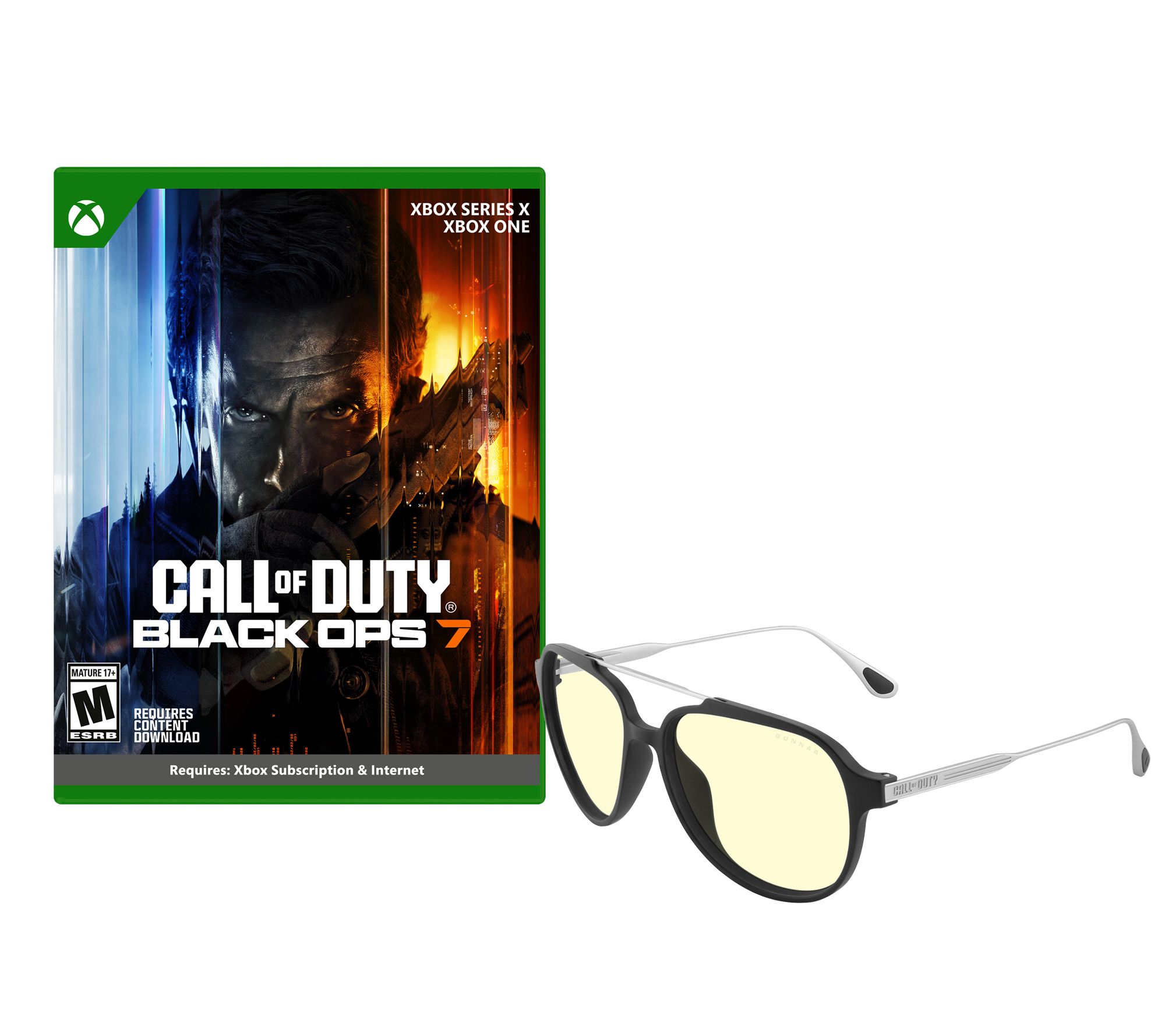 Call of Duty: Black Ops 7 - XBSX + Gunnar GhostOnyx Glasses
