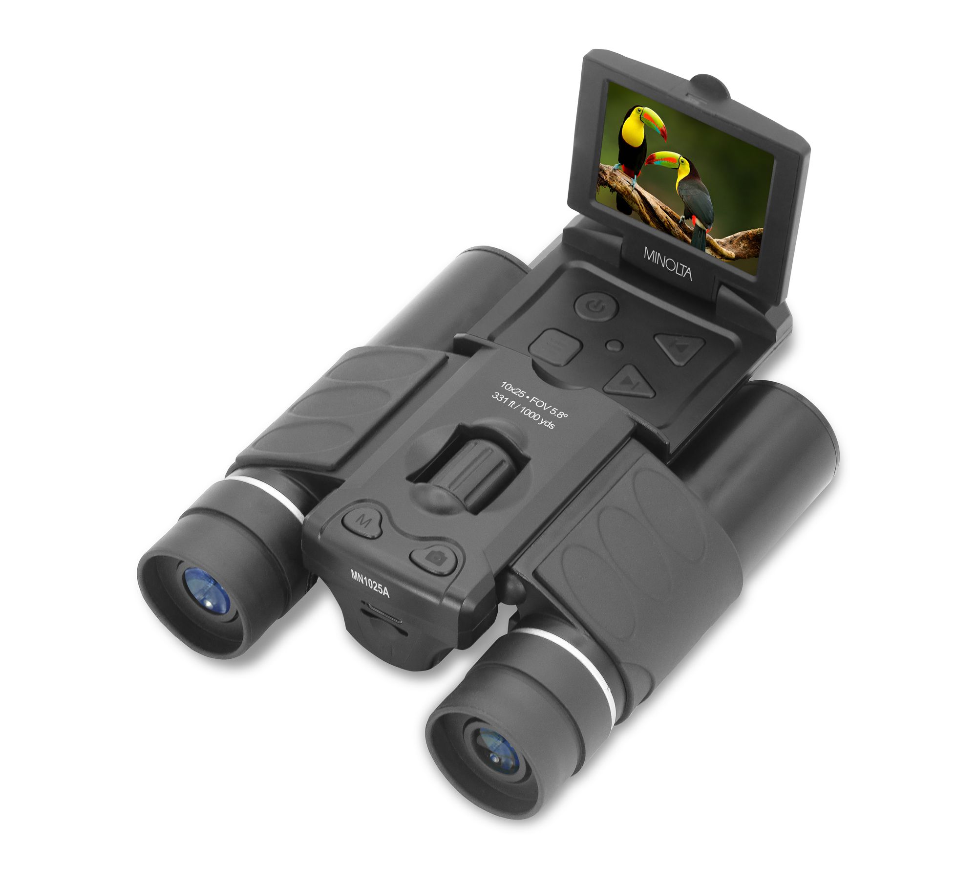 Minolta MN1025A 10x25 Digital Binoculars w/4K UHD Camera