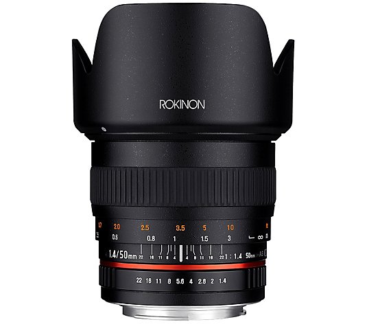 Rokinon 50mm F1.4 Lens for Canon EF