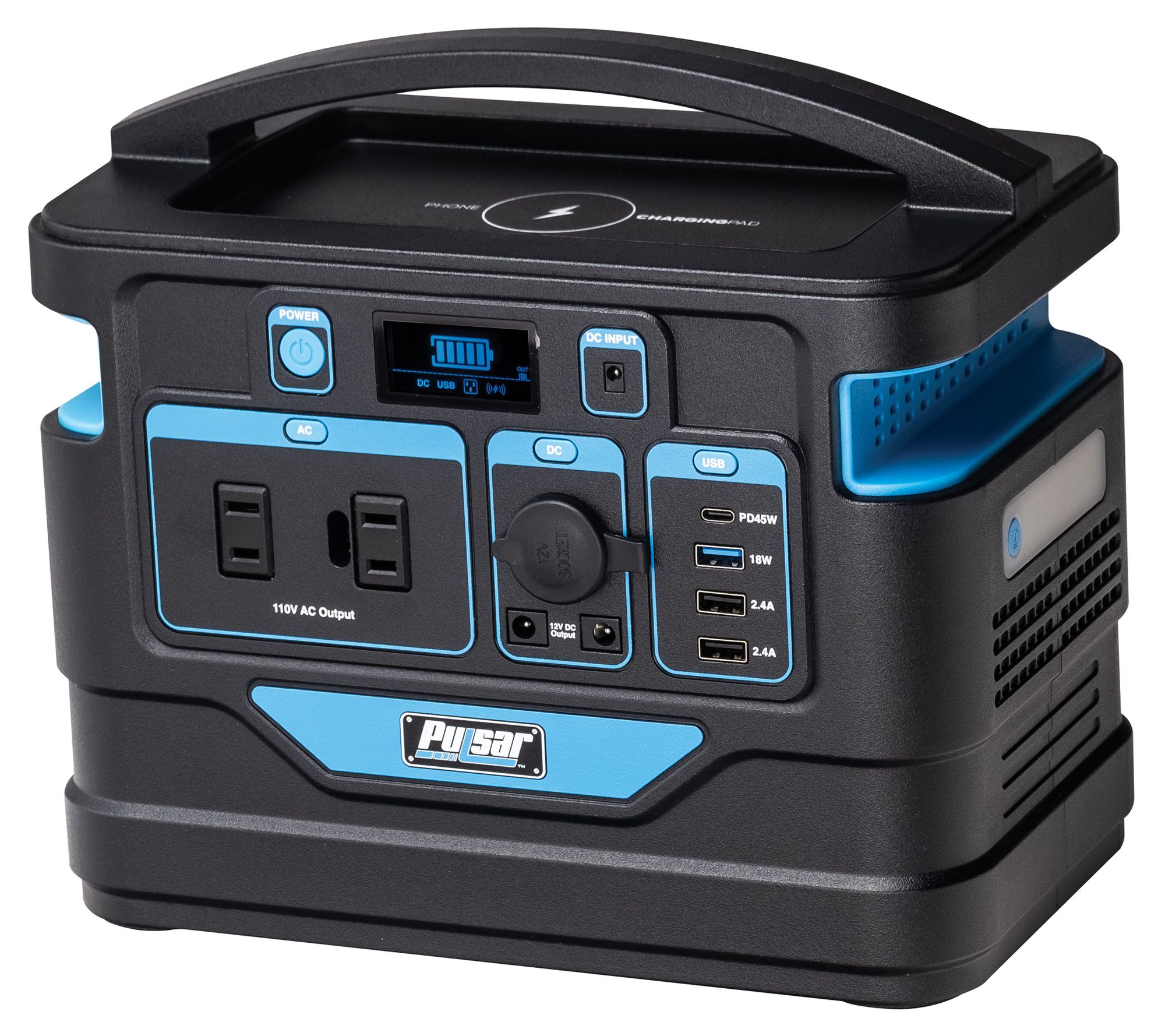 Pulsar 500 Watt LithiumIon Portable Power Station