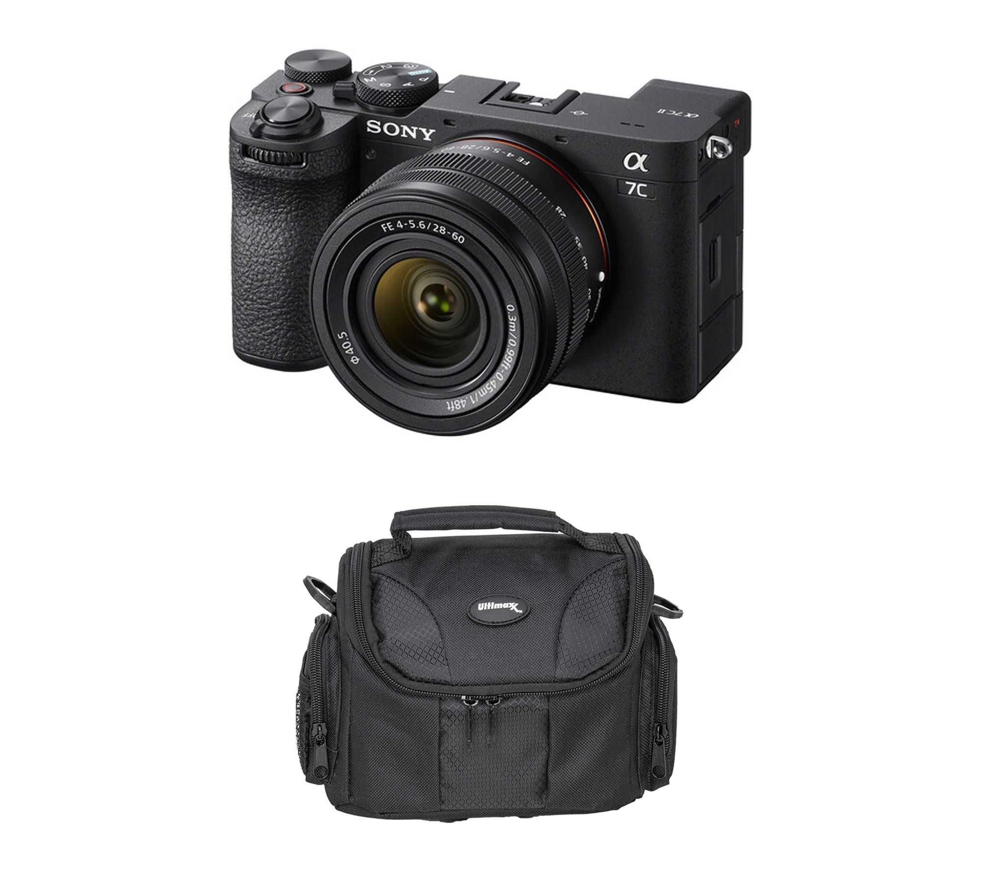 Sony a7C II Mirrorless Camera with 28-60mm LensBundle