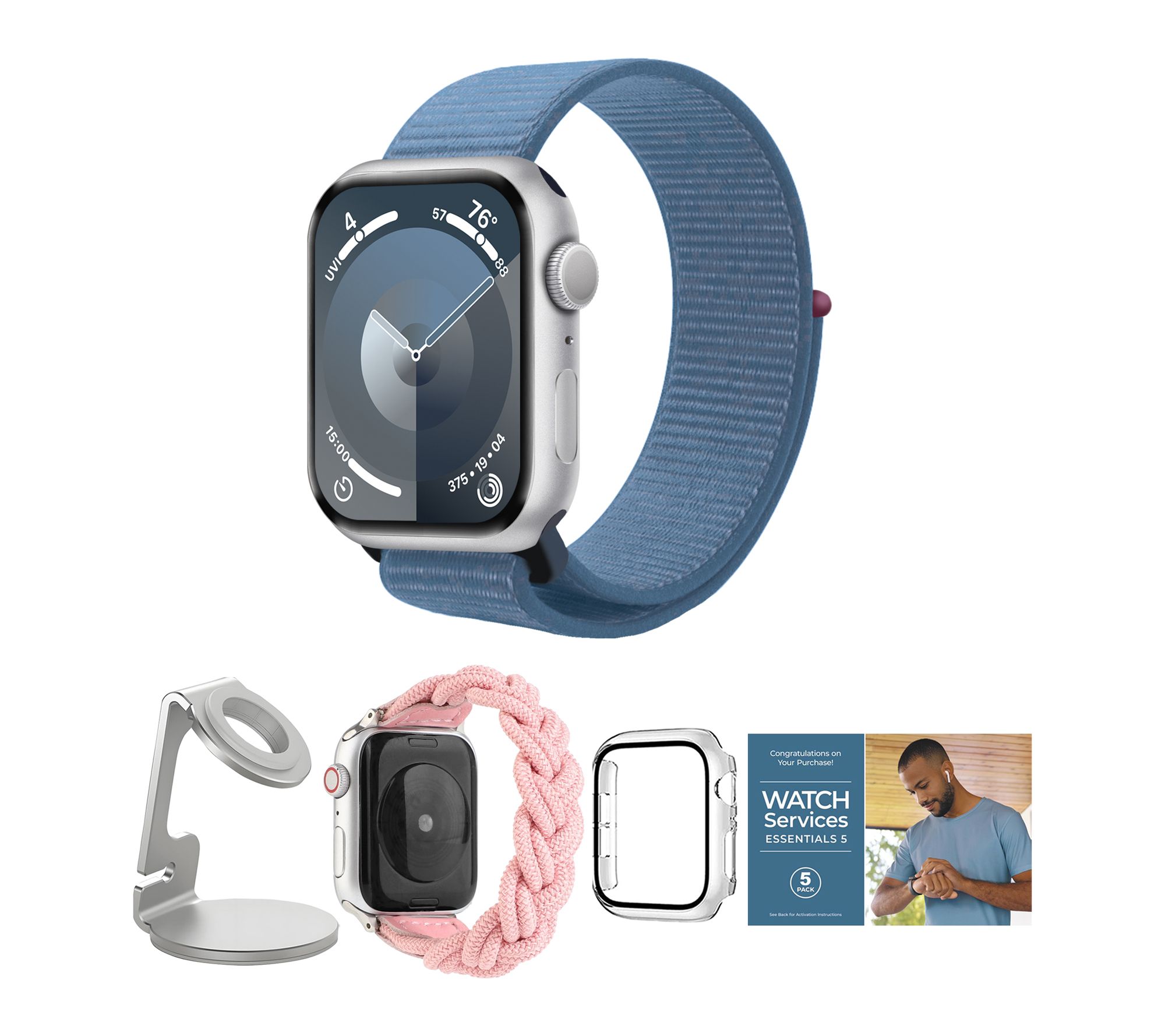 Apple Watch SE GPS 44mm M/L EOL Promo Bundle