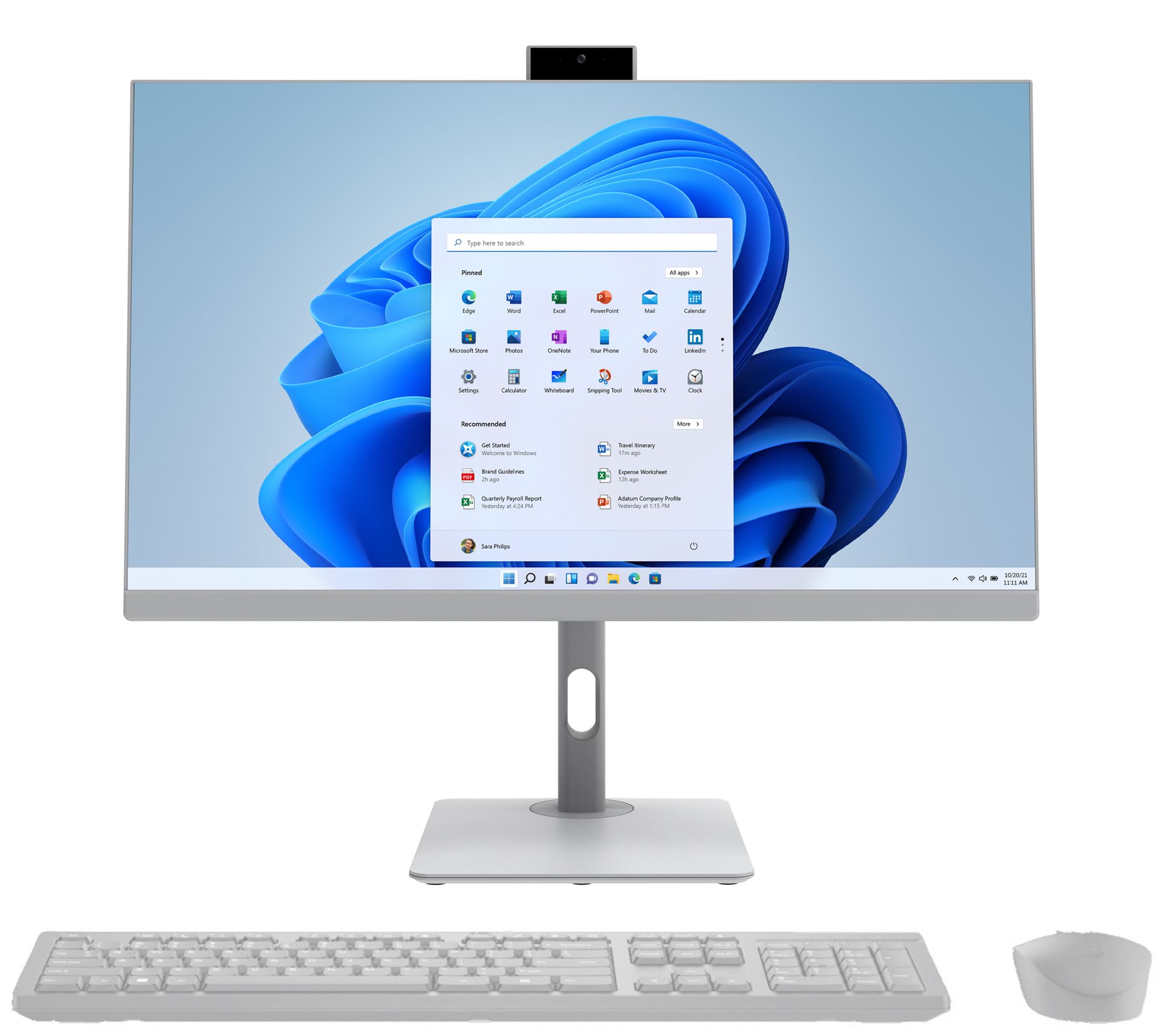 RCA Plus 27" All-in-One FHD Touch PC Intel 128GB SSD with MS365