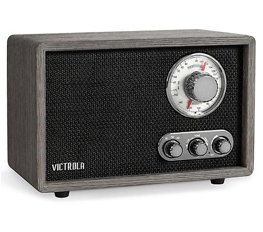 Victrola Linden Wood Bluetooth Radio