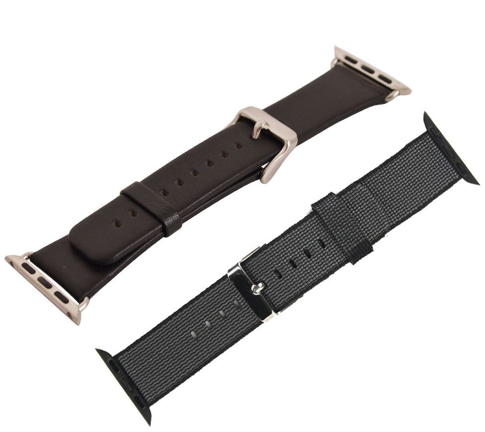 Digital Gadgets 2-Pack Replacement Bands for Apple Watch 38mm