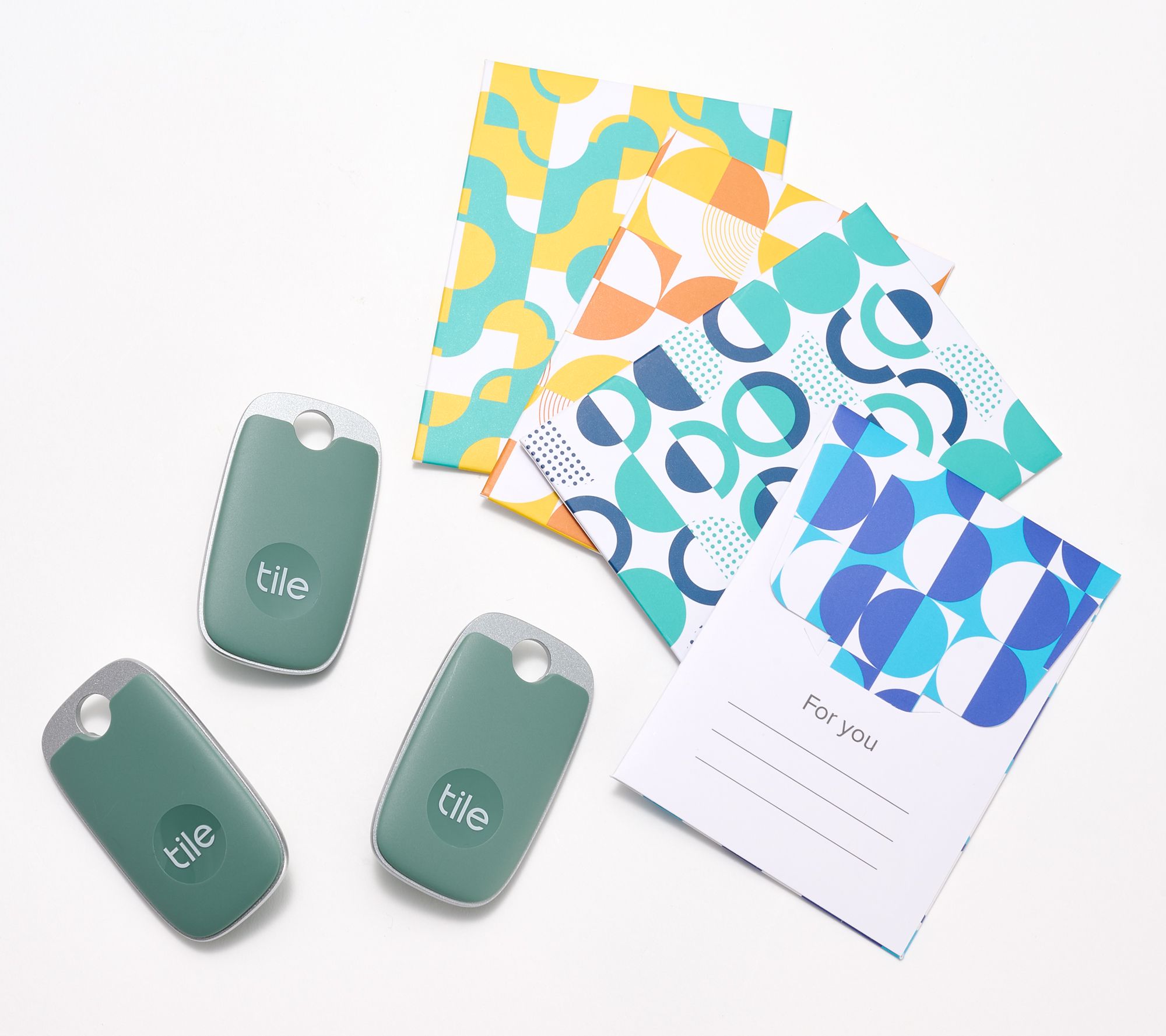 3-Pack Tile Pro Item Tracker (Refreshing Green) w/ Gift Sleeves