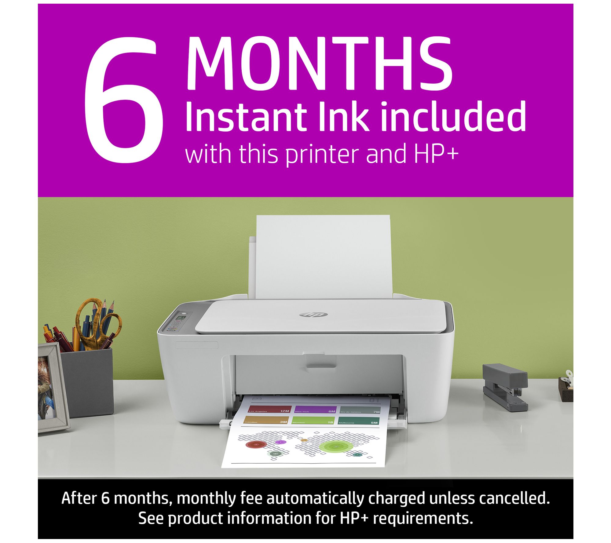 HP DeskJet Wireless All-in-One with Instant - QVC.com