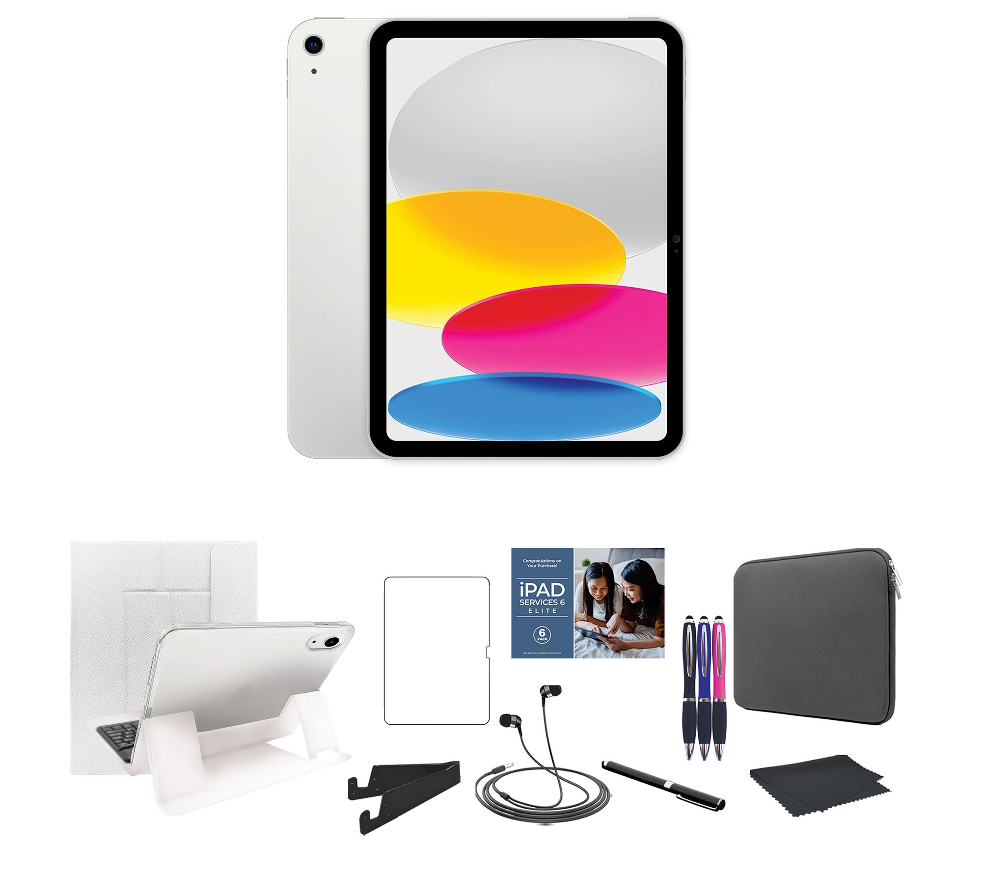 Apple iPad 10.9 256GB Gen 10 Wi-Fi w/ Voucher and Accessories