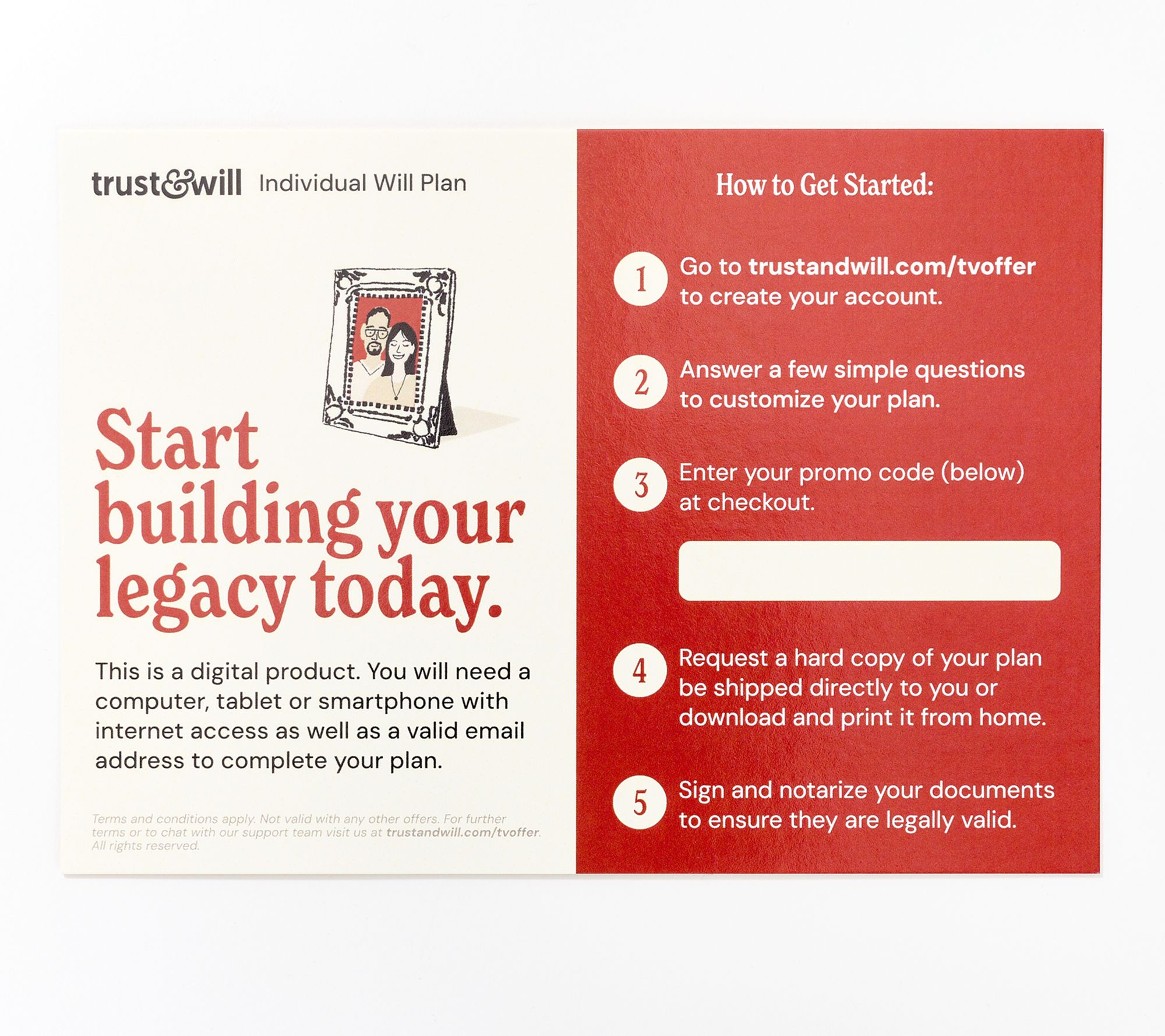 Trust & Will Will-Based Estate Planning Program for Individuals