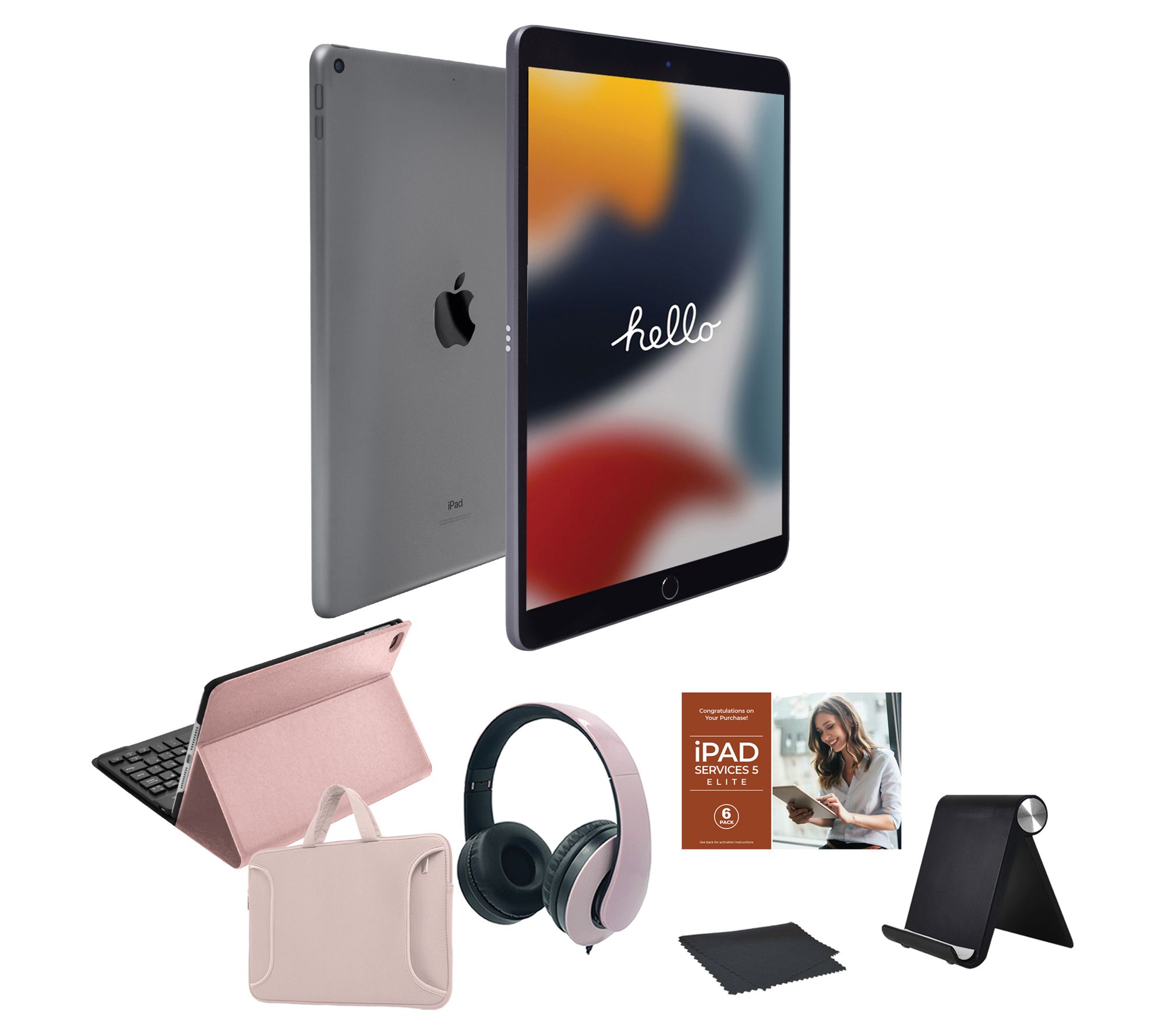 Apple iPad 9th Gen 10.2 64GB Wi-Fi with Voucher and Accessories