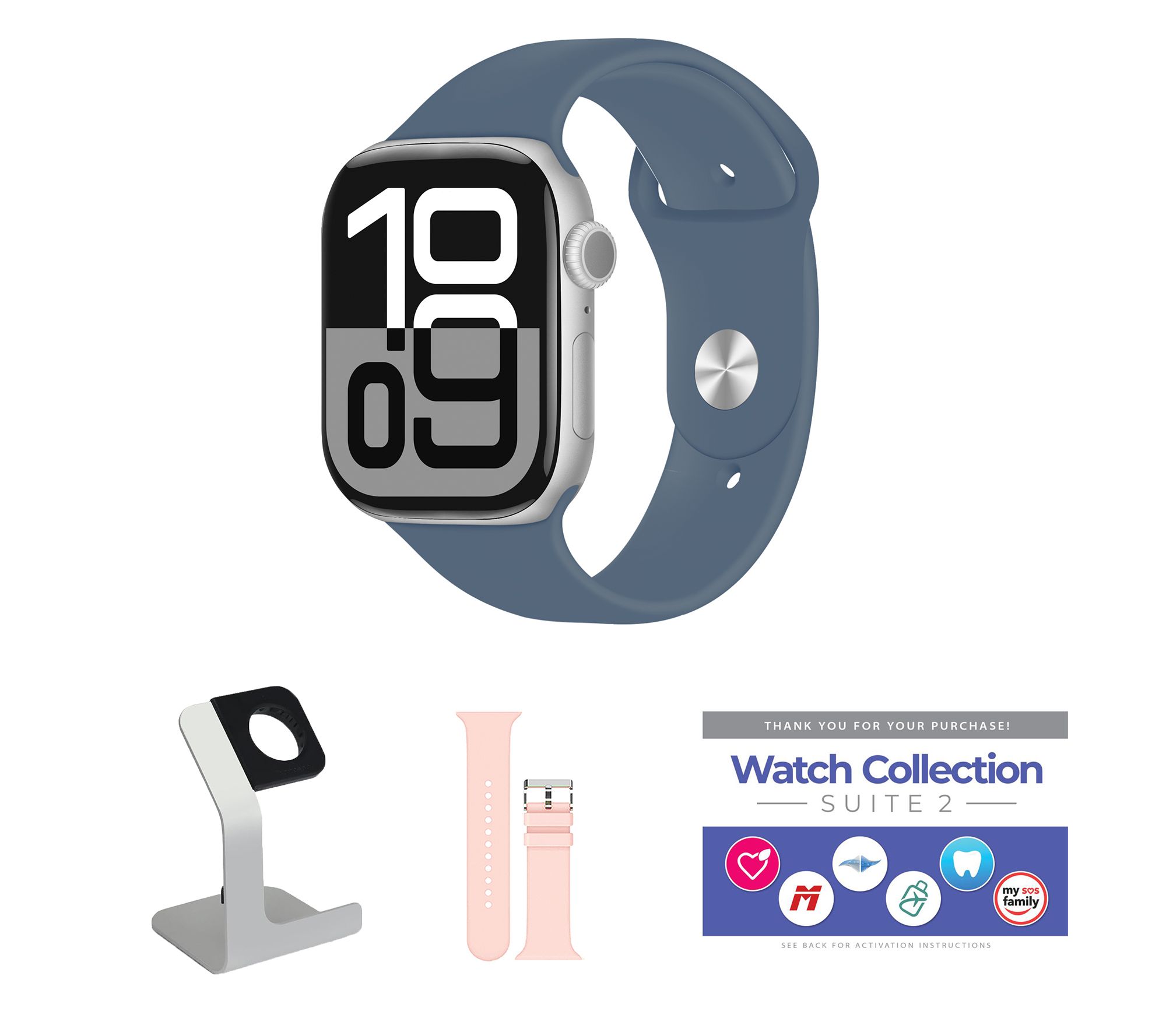 Apple Watch Series 10 GPS 46mm M/L Bundle