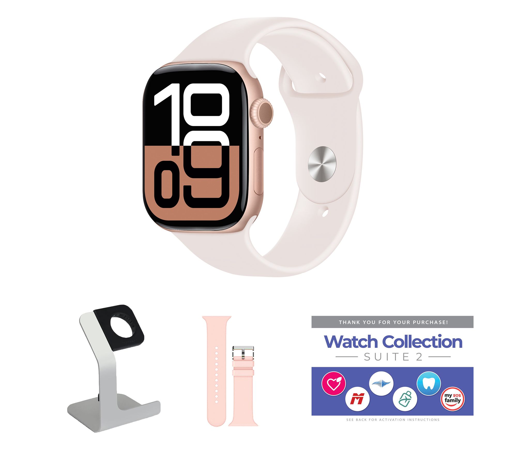 Apple Watch Series 10 GPS 46mm M/L Bundle