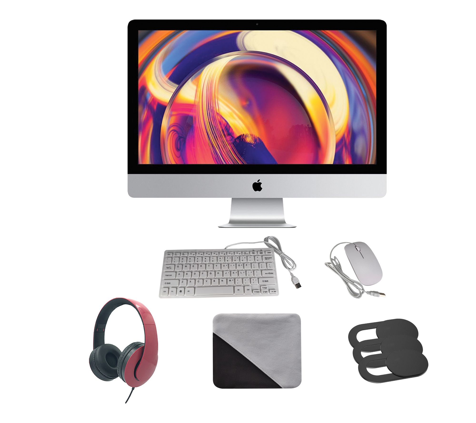 Refurbished Early 2019 Apple iMac 27" Core i5 3.7GHz 3TB Bundl