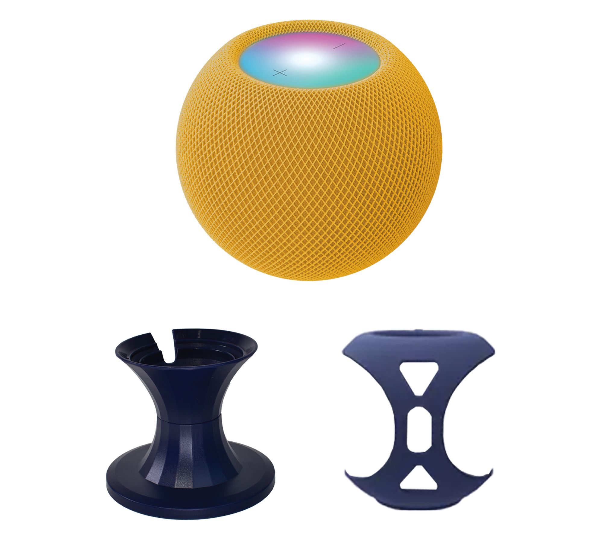 Refurbished Apple HomePod mini with Stand and Silicone Skin