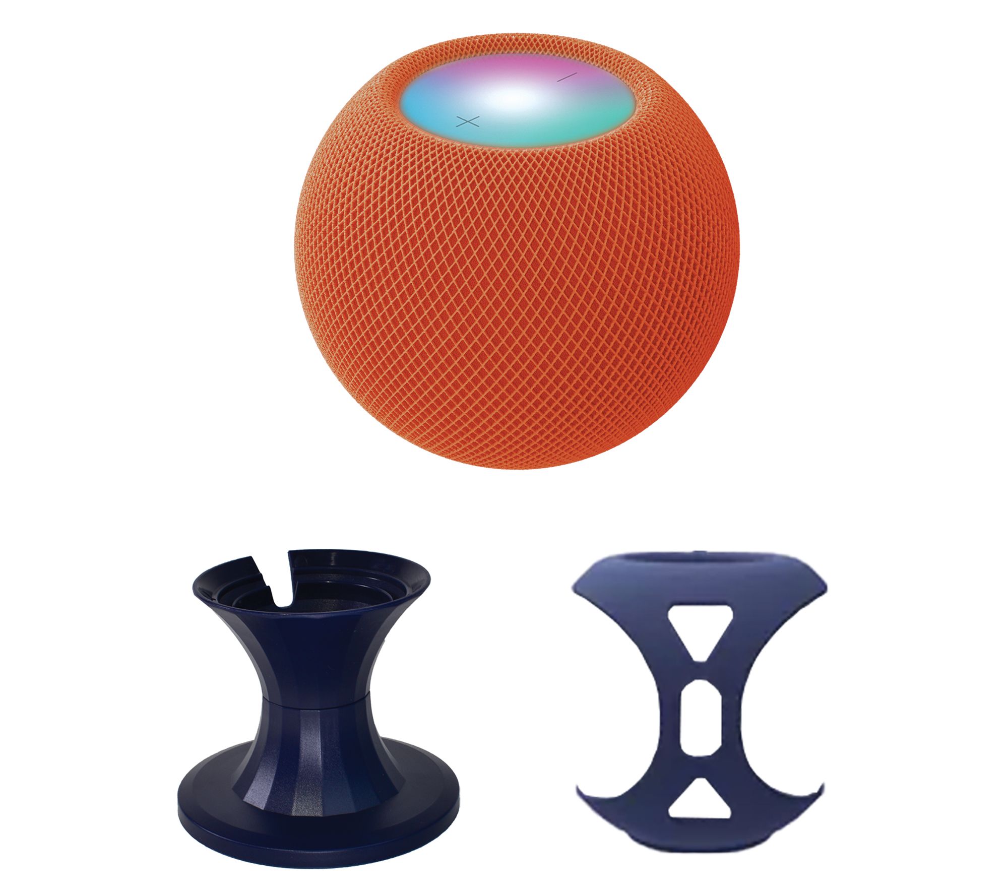 Refurbished Apple HomePod mini with Stand and Silicone Skin