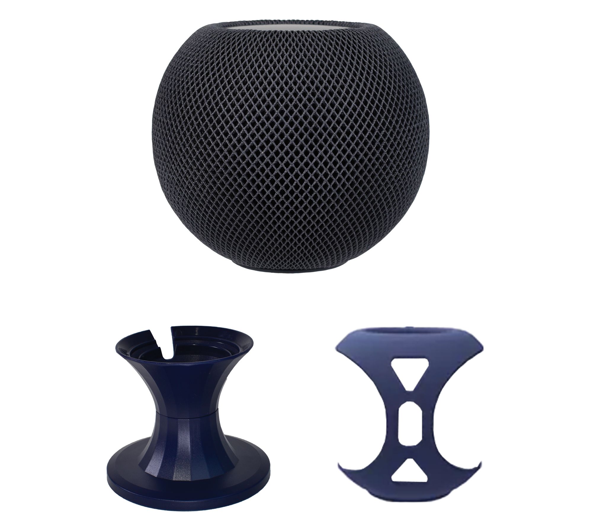 Refurbished Apple HomePod mini with Stand and Silicone Skin