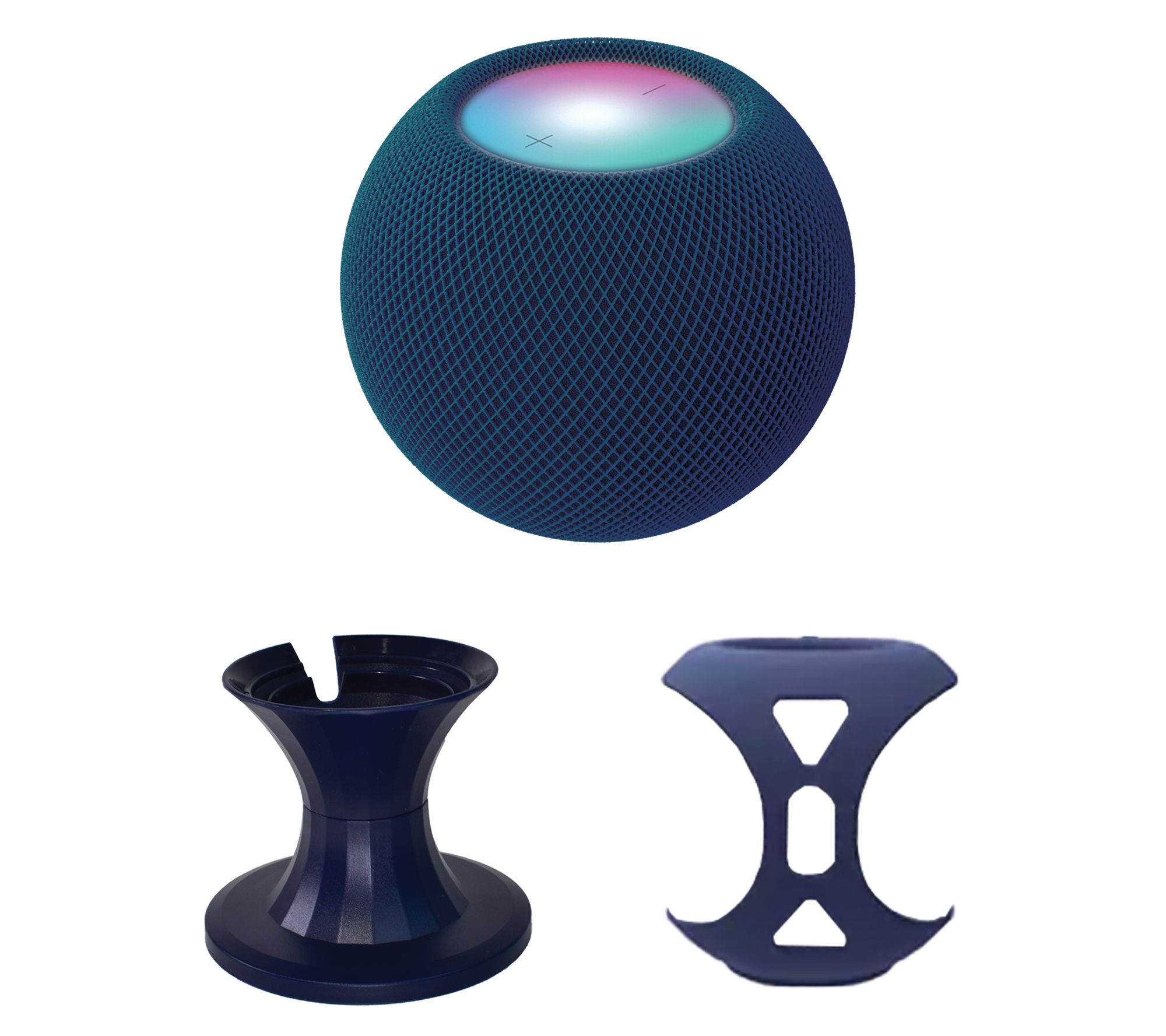 Refurbished Apple HomePod mini with Stand and Silicone Skin