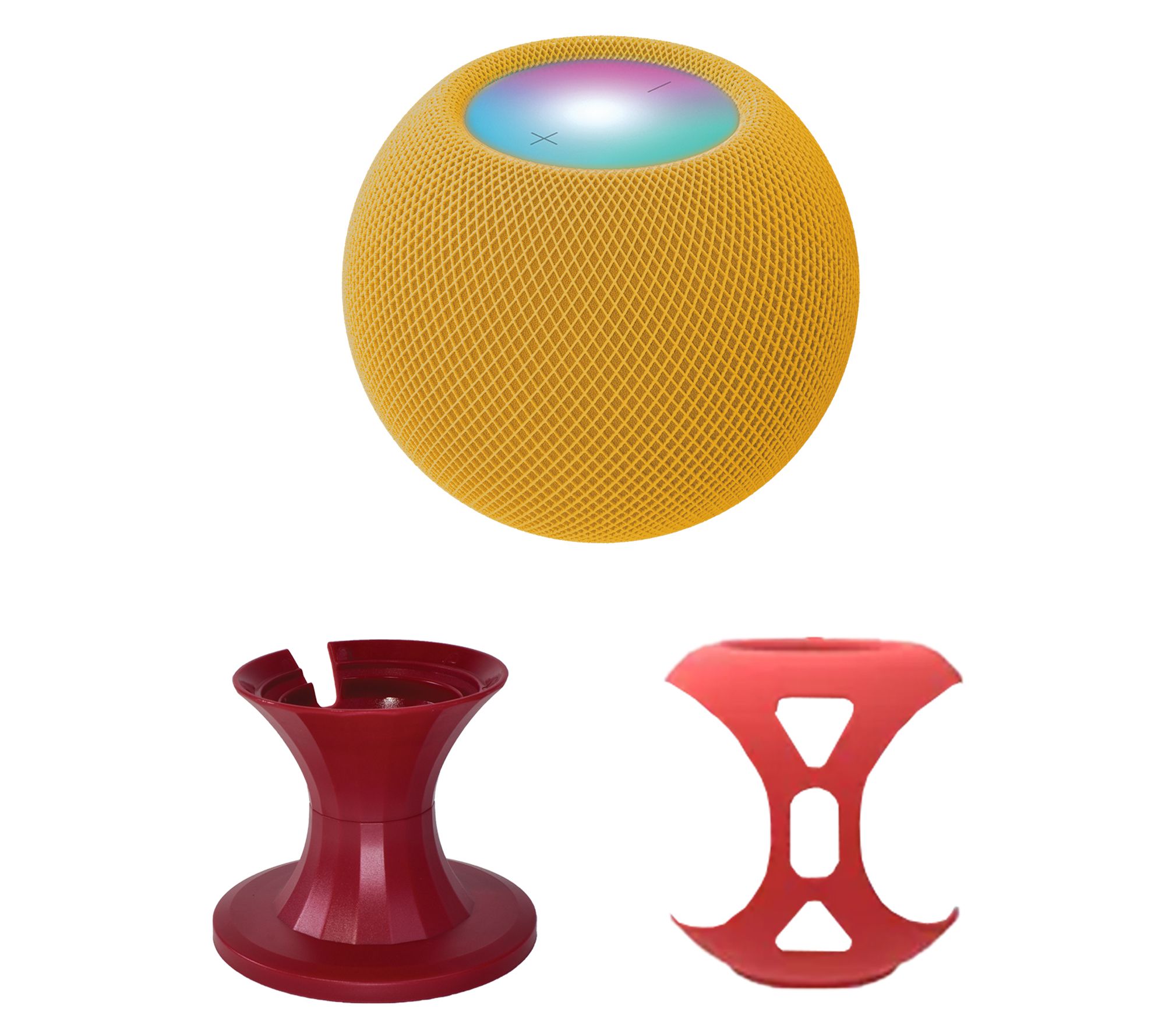 Refurbished Apple HomePod mini with Stand and Silicone Skin