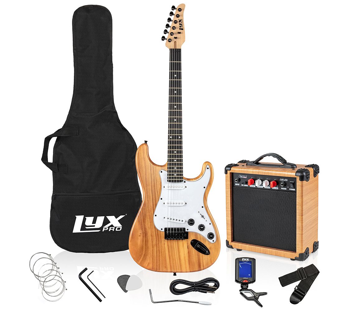 LyxPro 39" Electric Stratocaster Guitar & Starter Kit