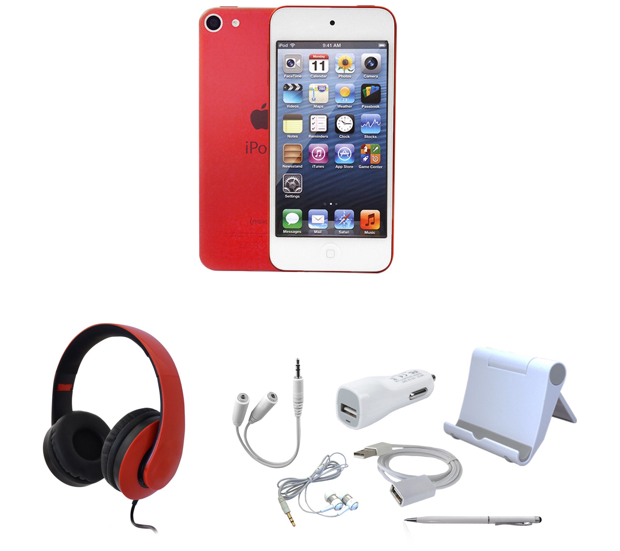 Apple Ipod Touch 7th Gen 128gb With Headphones Accessories Qvc Com