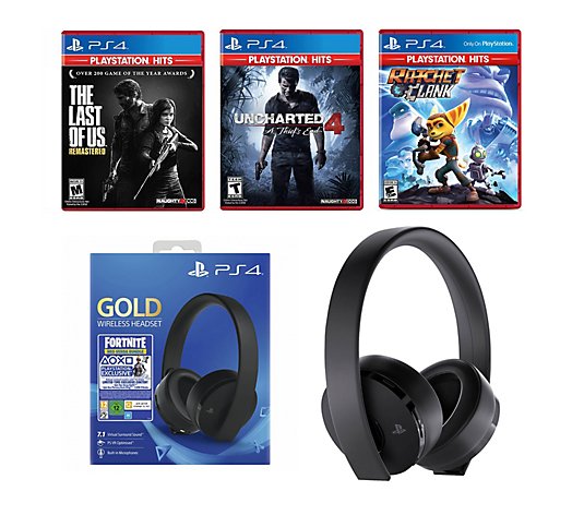 Gold Wireless Bundle with3 Games - QVC.com