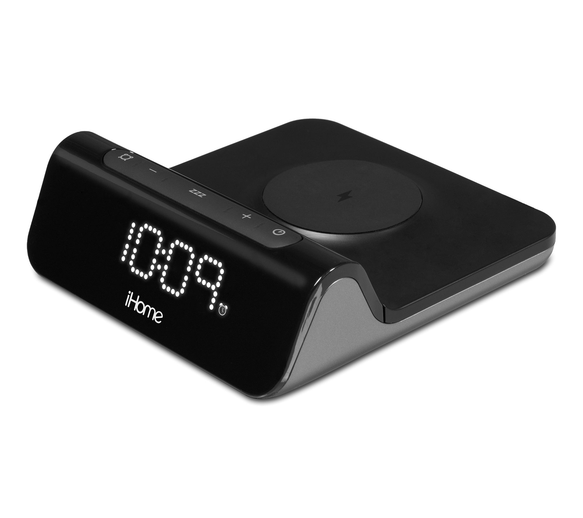 iHome 3-in-1 Magnetic Wireless PowerBoostCharging Clock