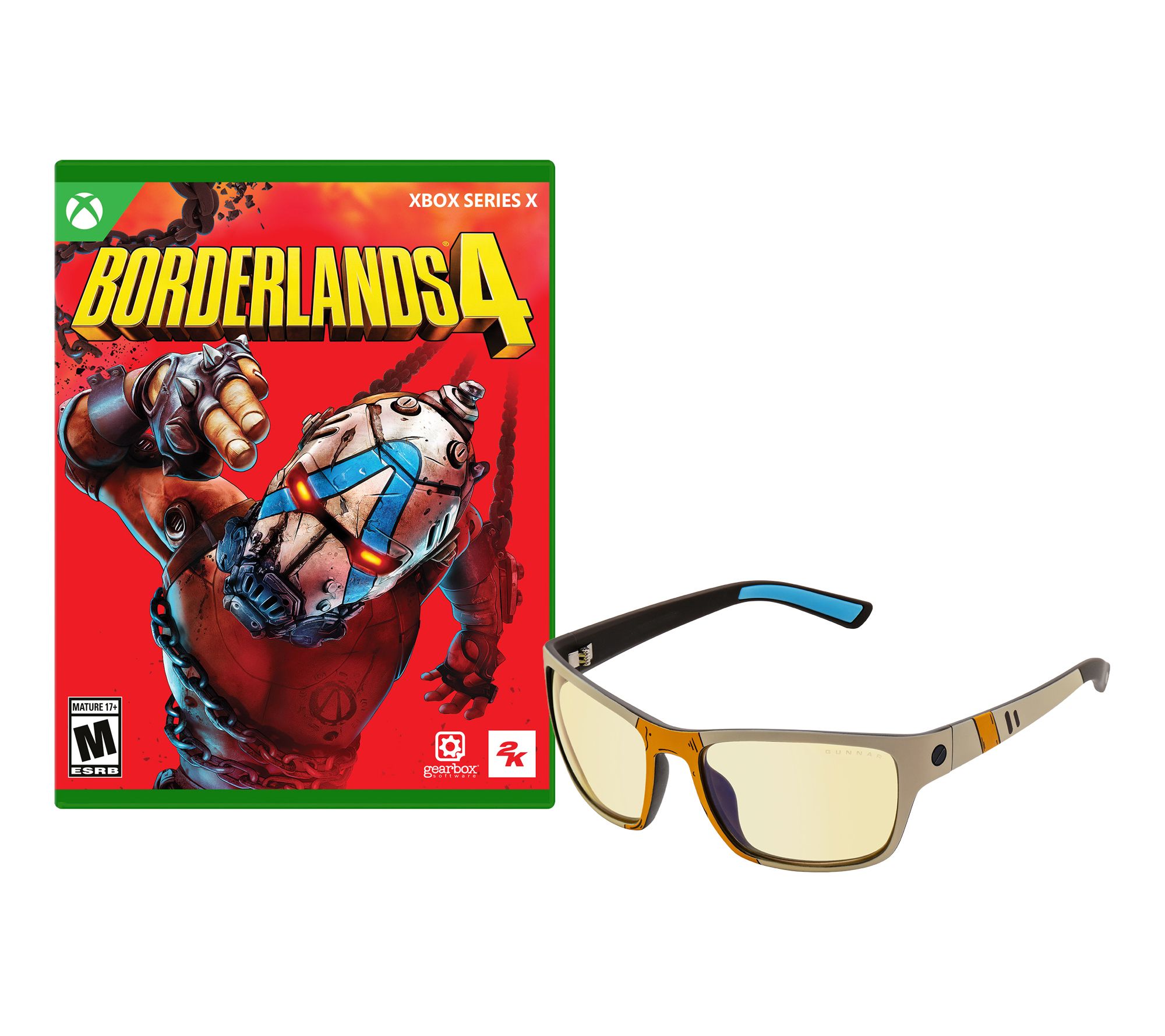 Borderlands 4 - XBSX + Gunnar Ripper Bandit Smoke Glasses