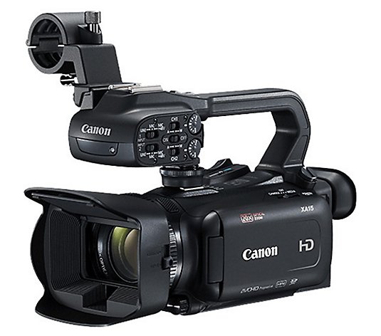 Canon XA15 Compact Full HD Camcorder Bundle