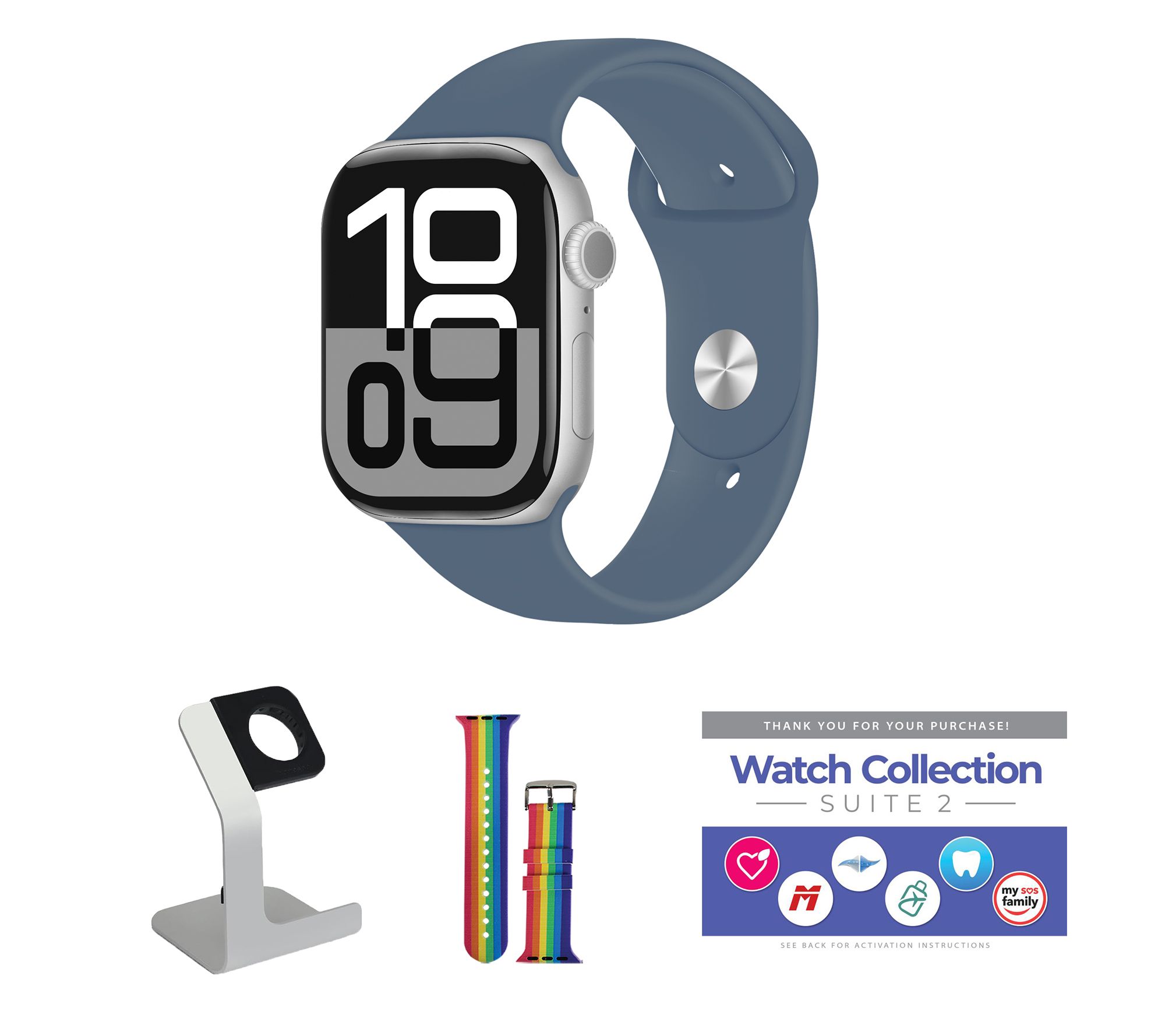 Apple Watch Series 10 GPS 46mm S/M Bundle