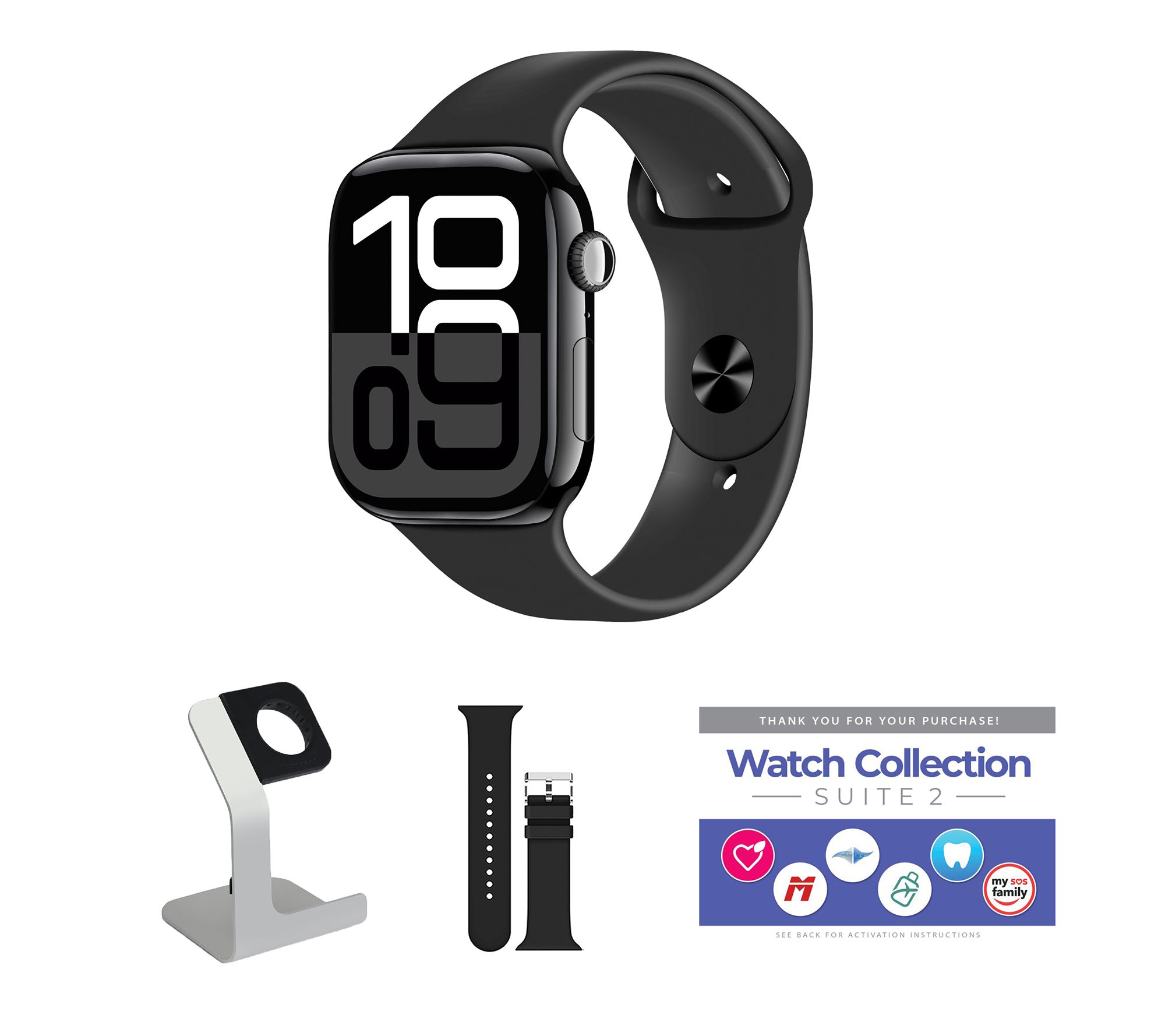 Apple Watch Series 10 GPS 46mm S/M Bundle