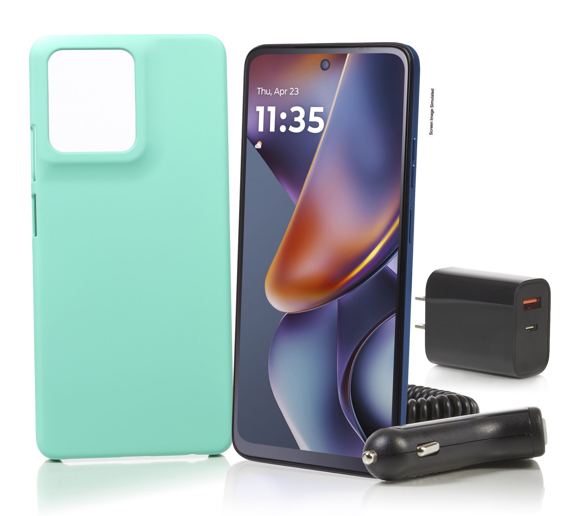 Tracfone Moto G 128GB Storage 1500 Talk/Text w/ 4.5GB Data