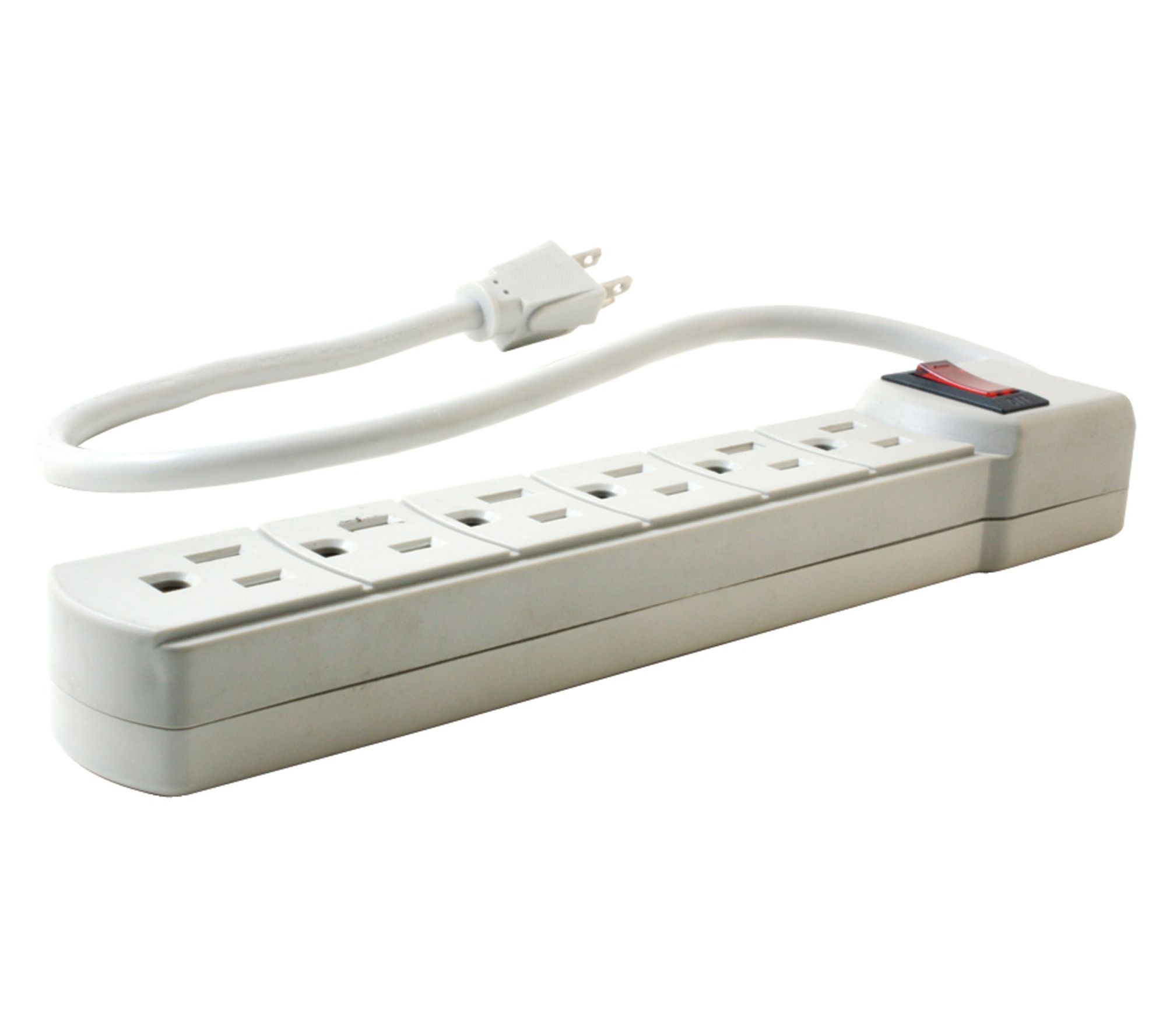 Axis 6Outlet Grounded Surge Protector 3Pack