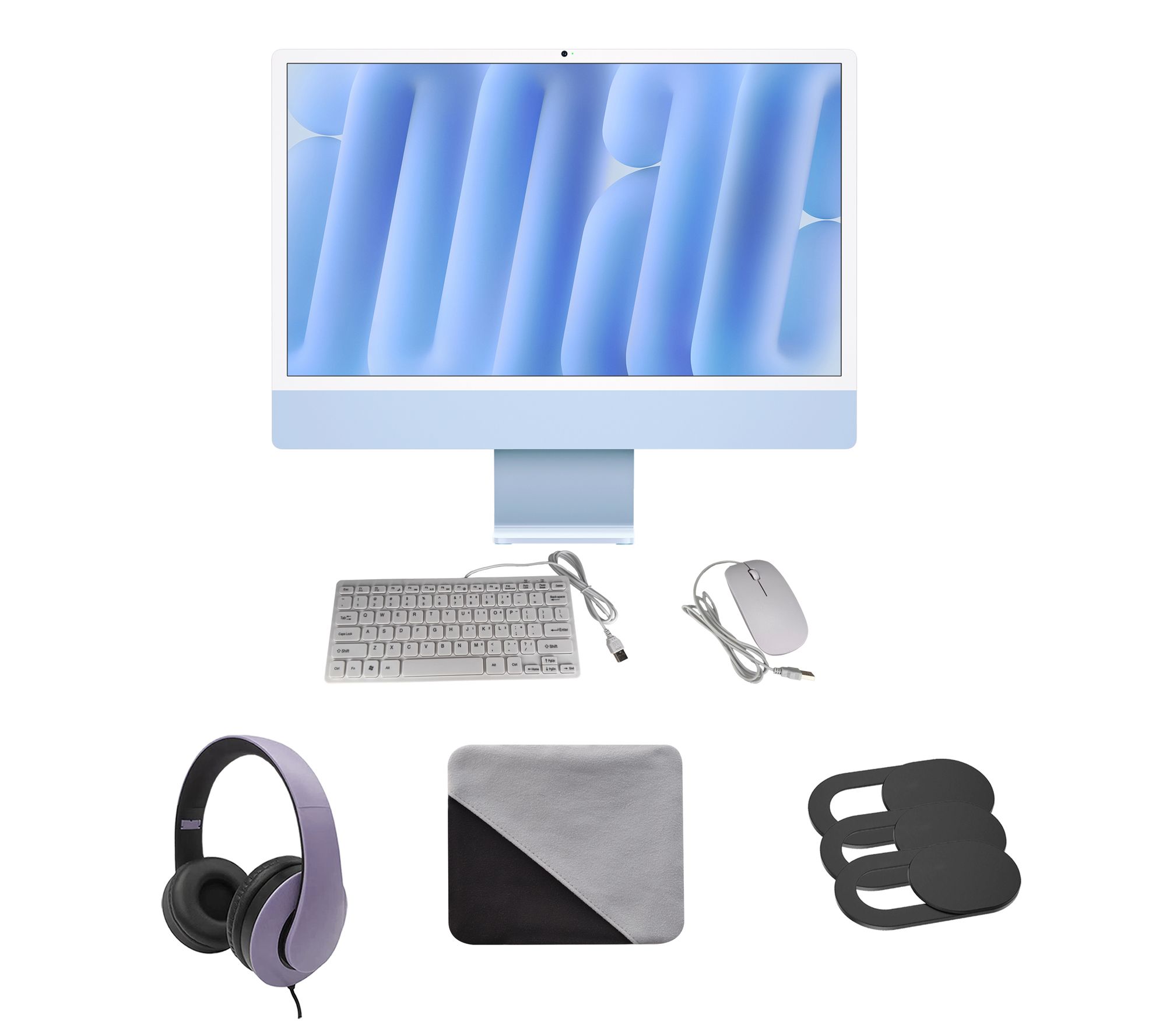 Refurbished Apple iMac 24" M3 8-Core CPU 10-Core GPU 256GB Bun