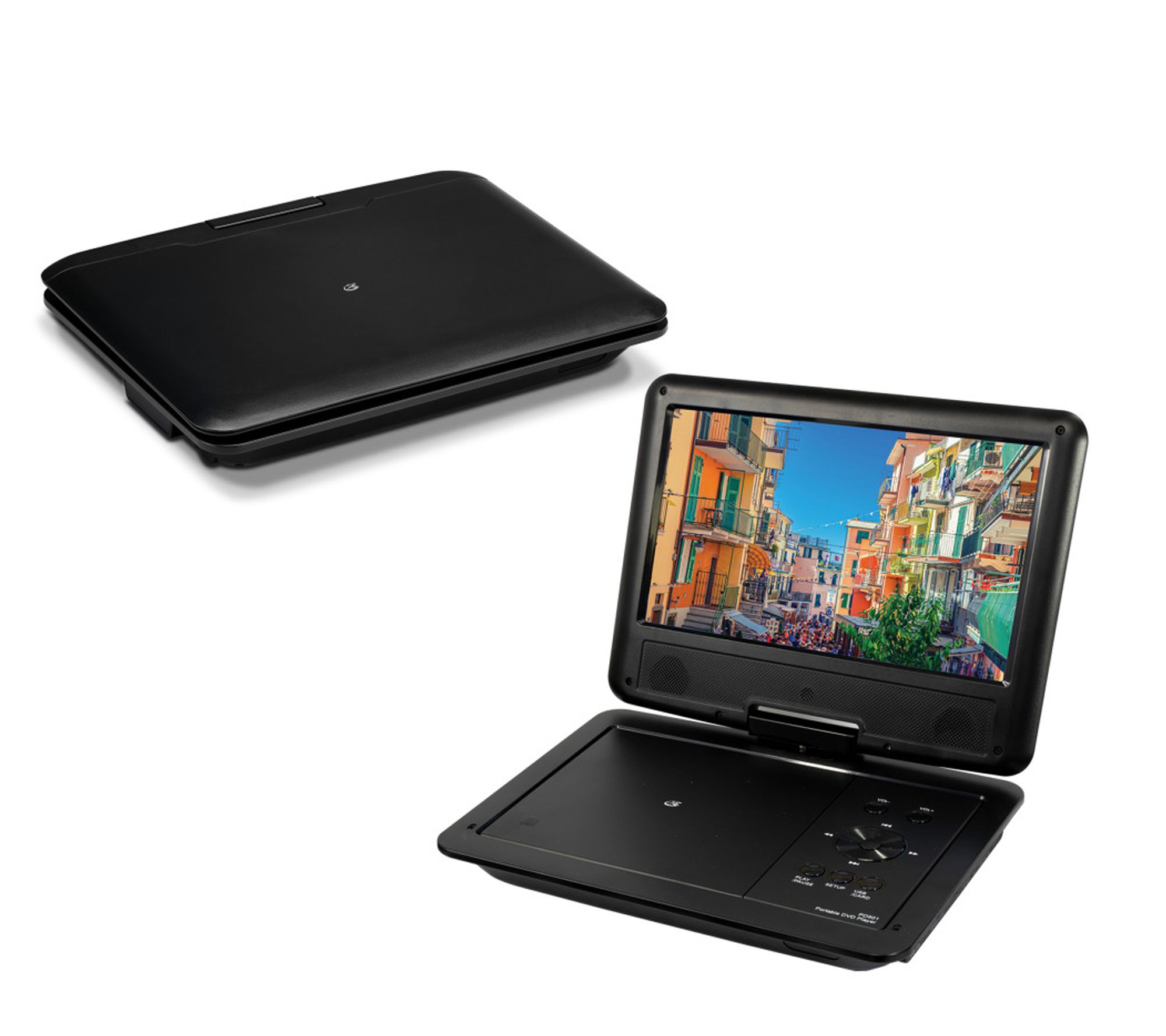 GPX 9" Portable DVD Player with Swivel Screen and Remote