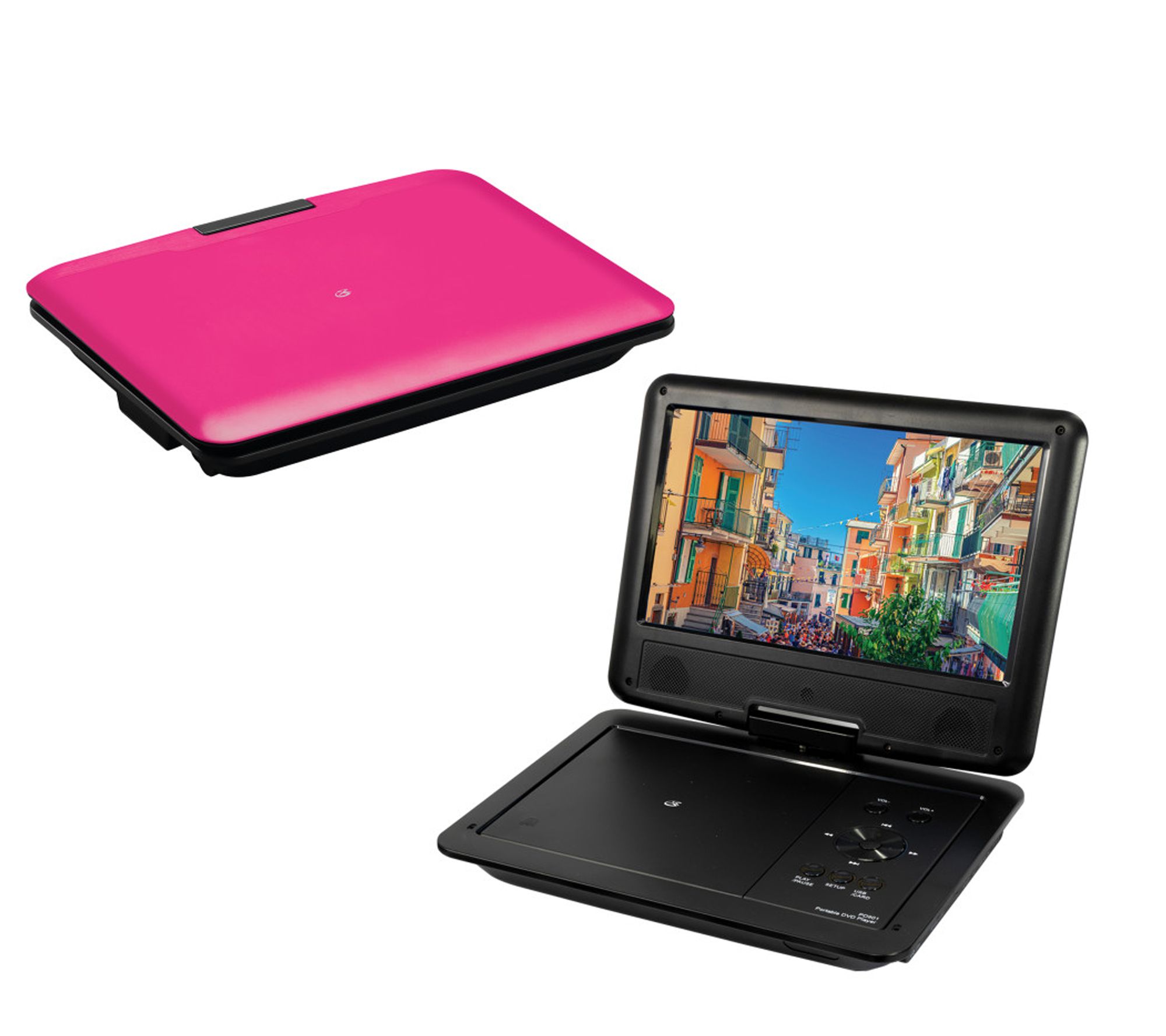 GPX 9" Portable DVD Player with Swivel Screen and Remote