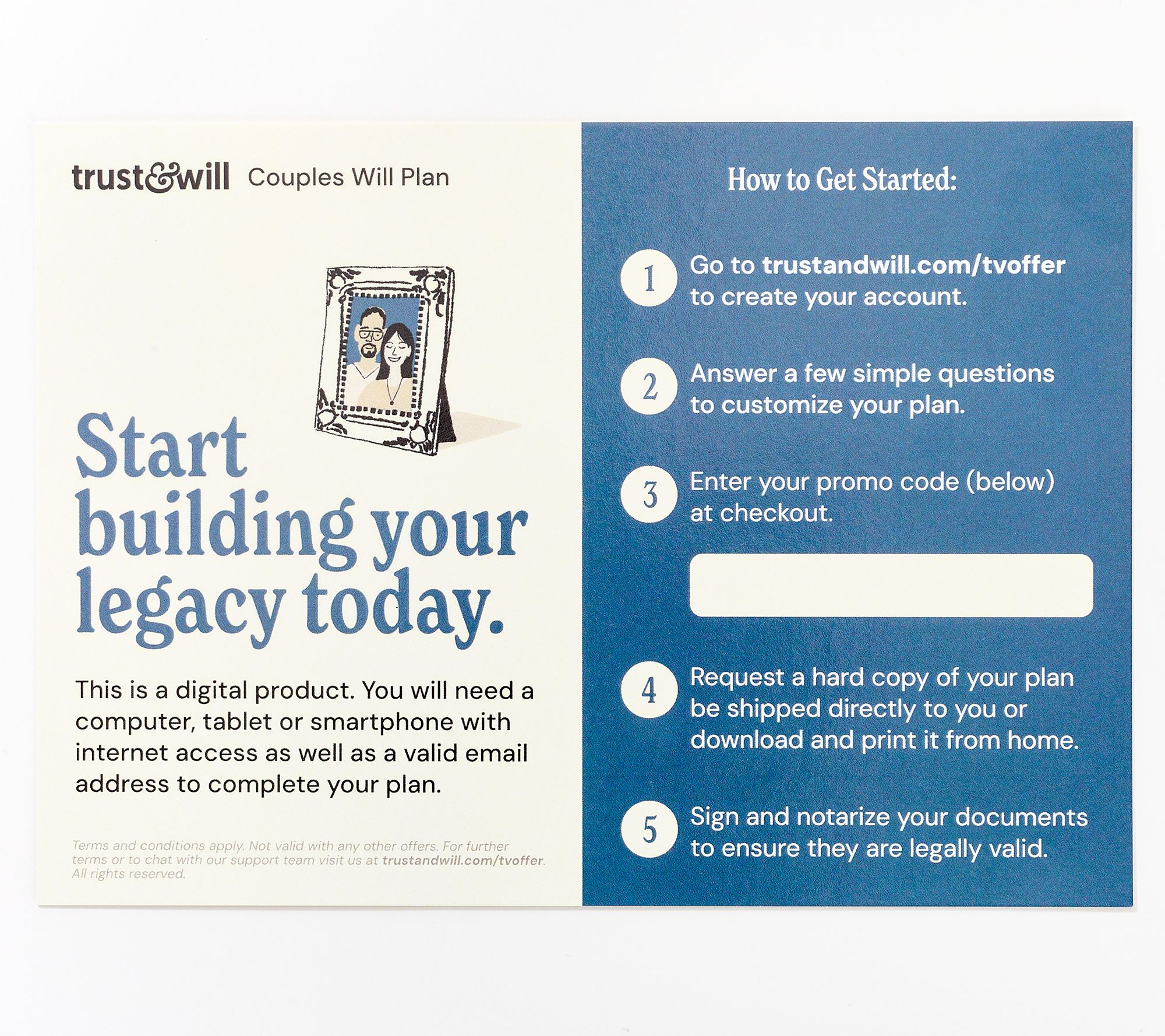 Trust & Will Will-Based Estate Planning Program for Couples