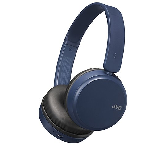 JVC On-Ear Wireless Bluetooth Headphones with Mic